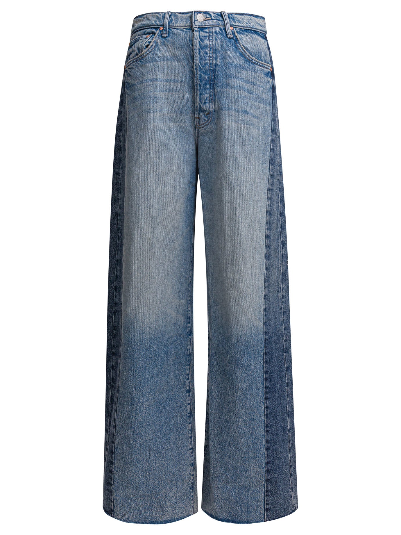 MOTHER Denim Jeans With Patchwork