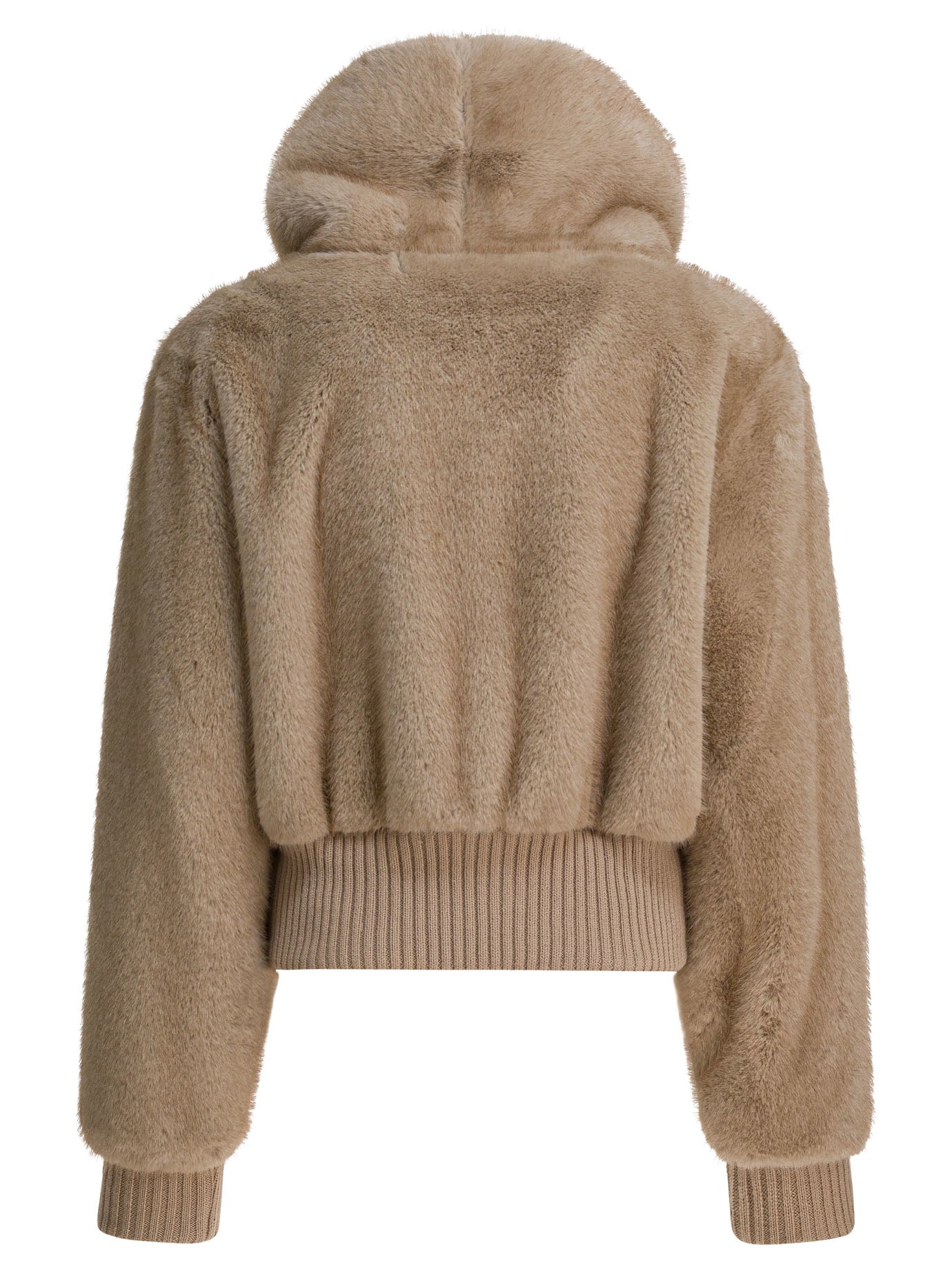 Pinko Faux Fur Bomber Jacket