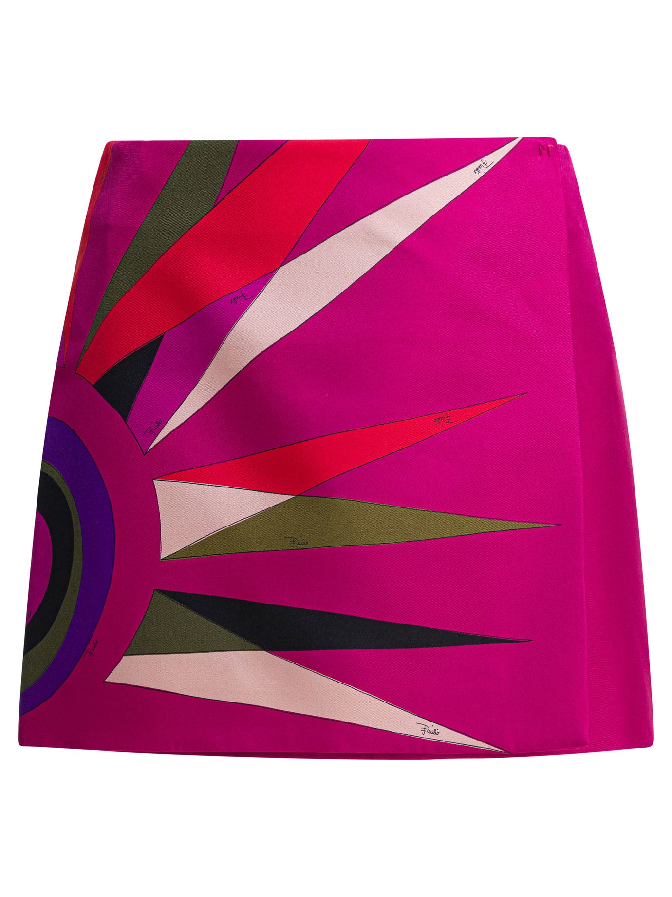 Pucci Hawaii Print Miniskirt