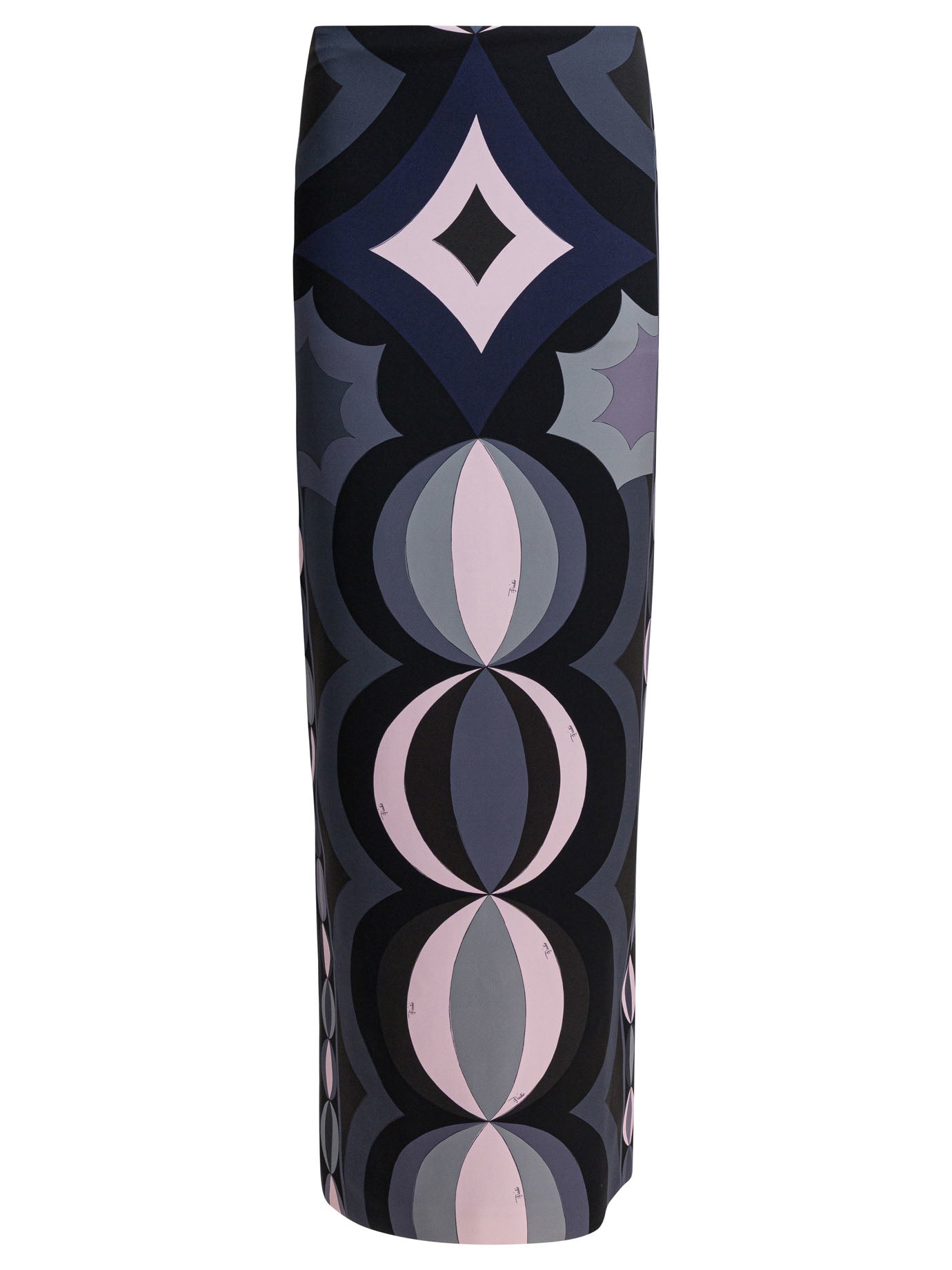 Pucci Silk Skirt With Collane Print