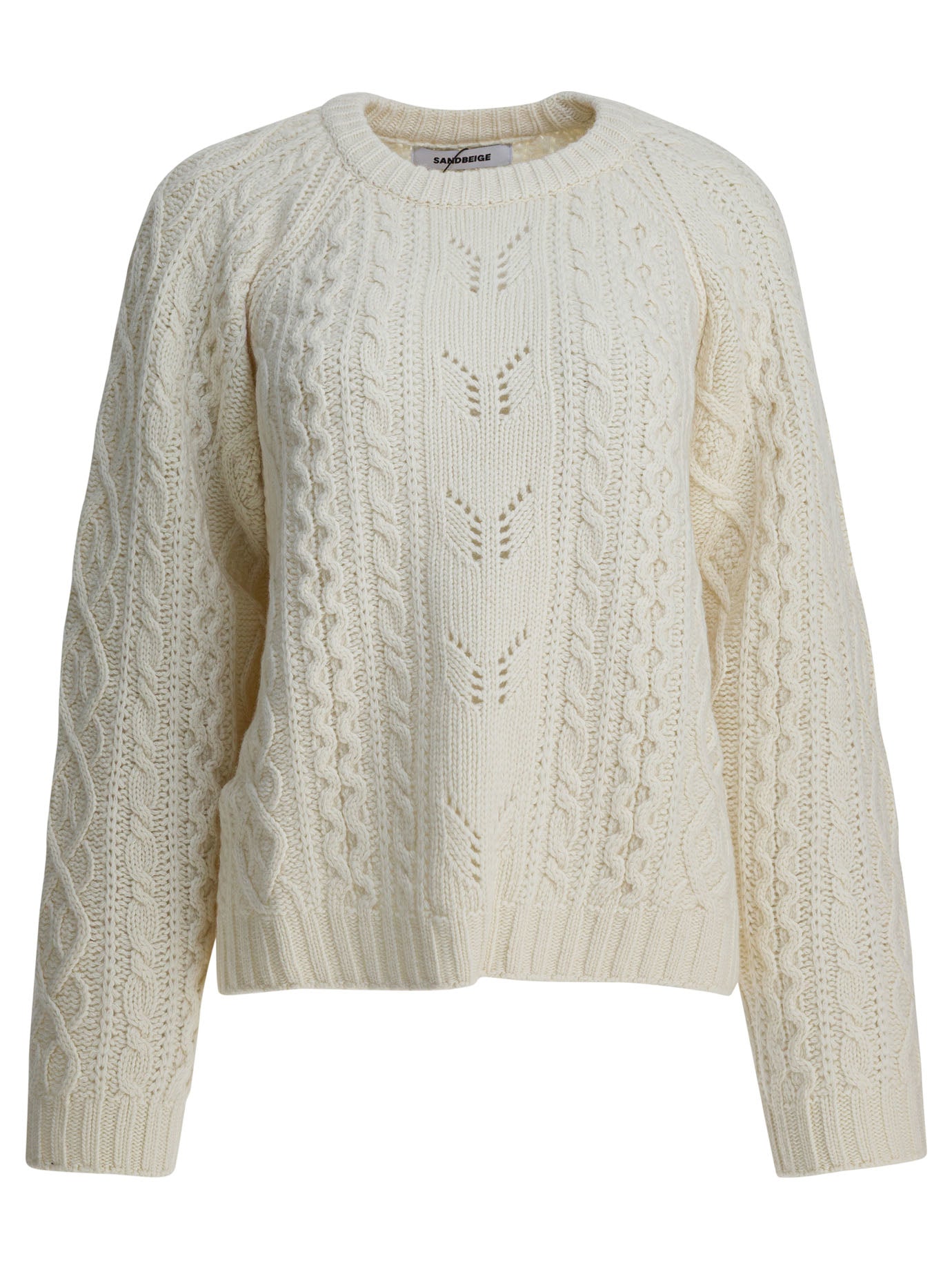 Sandbeige Knitwear