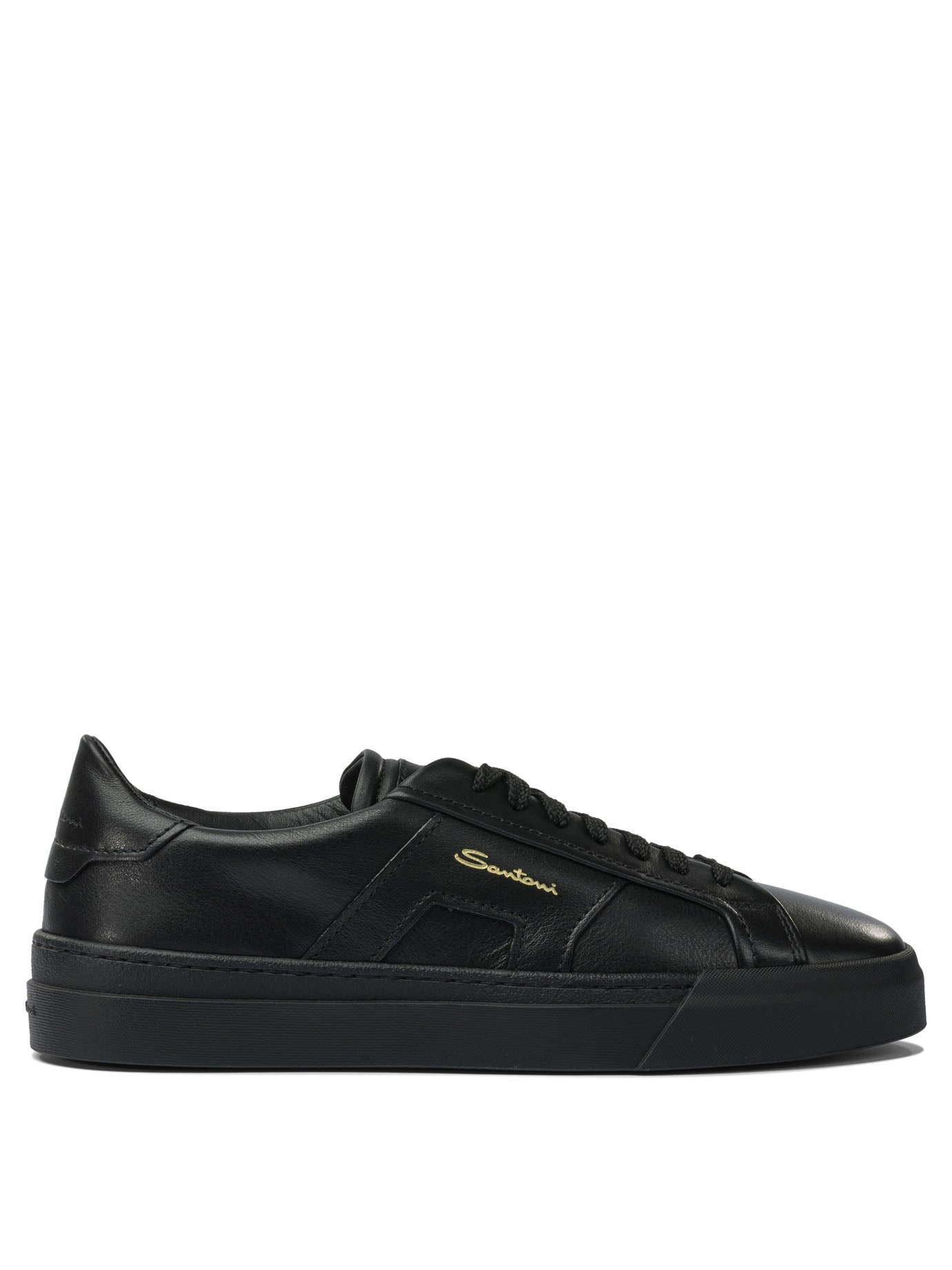 Santoni Double Buckle Sneakers