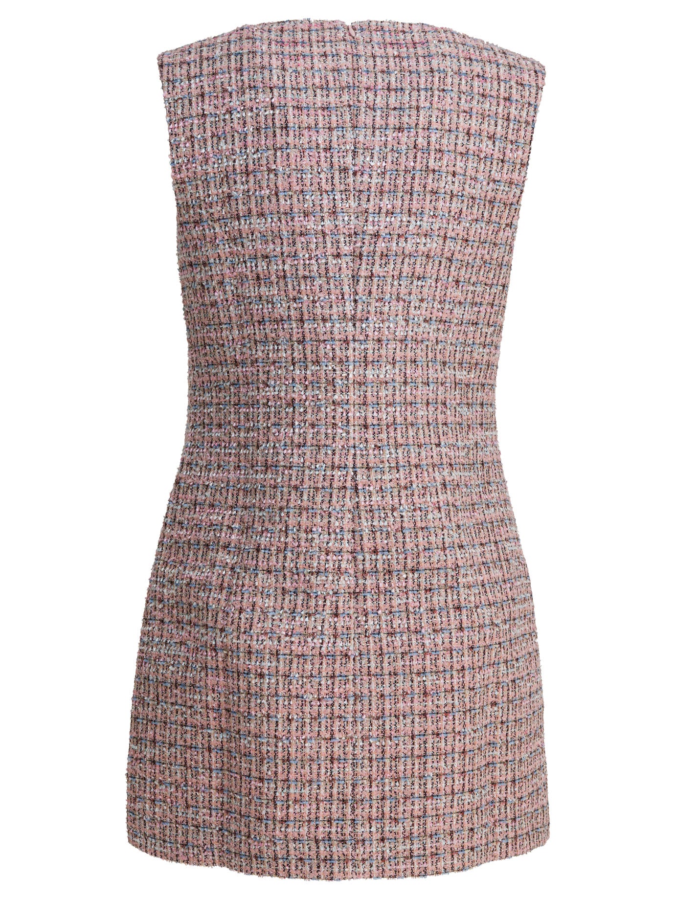 Self-portrait Short Boucle Dress