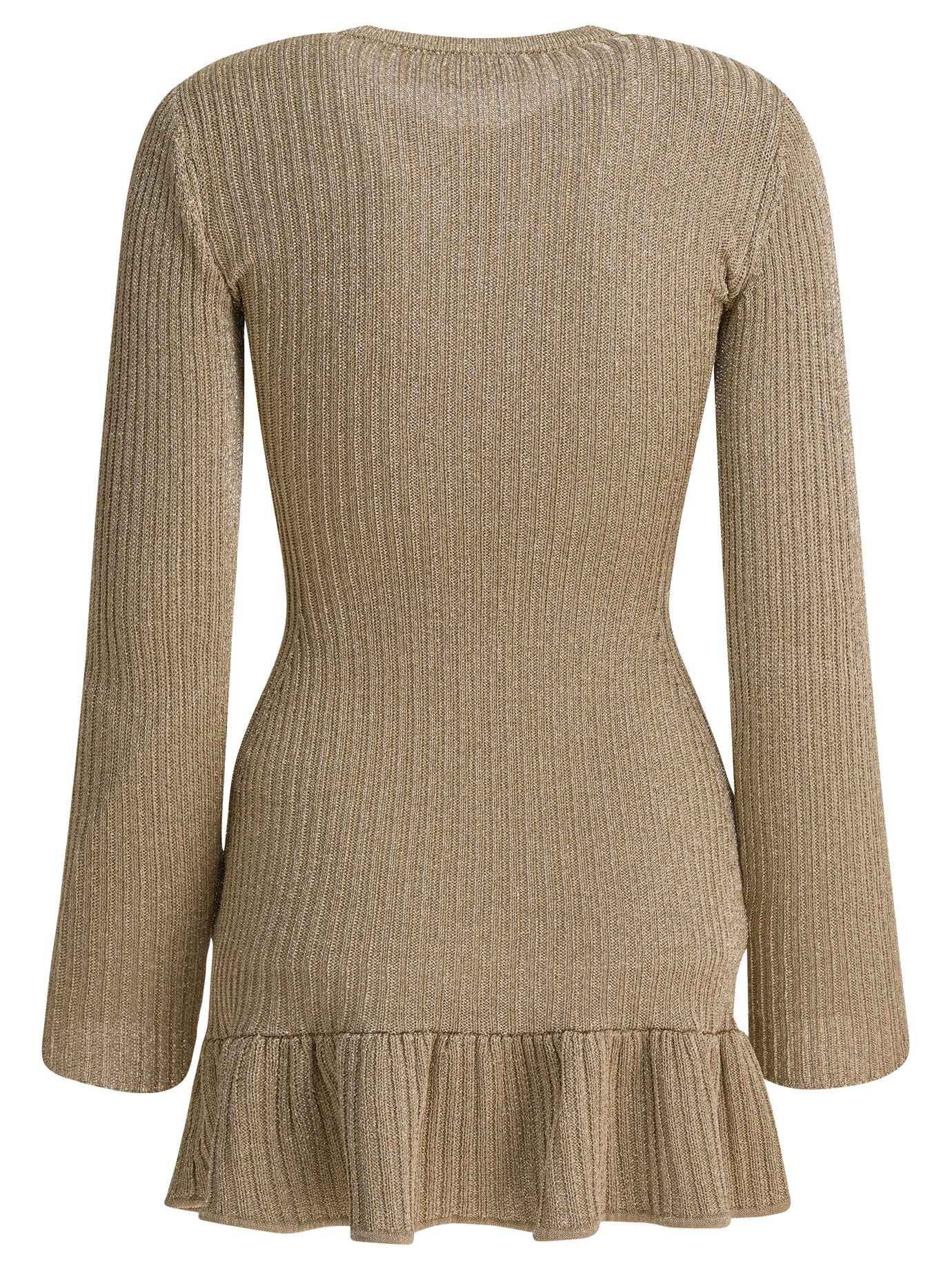 Self-portrait Short Lurex Knit Dress