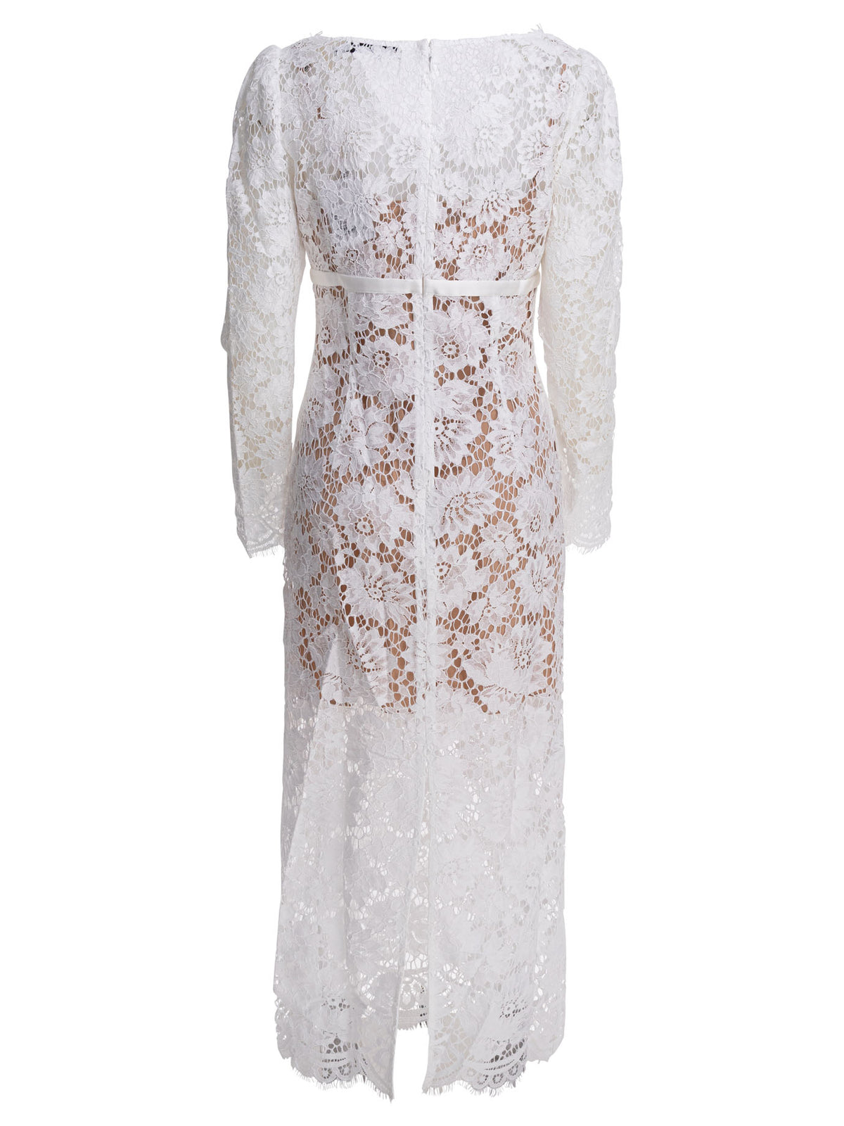 Self-portrait Long Lace Dress