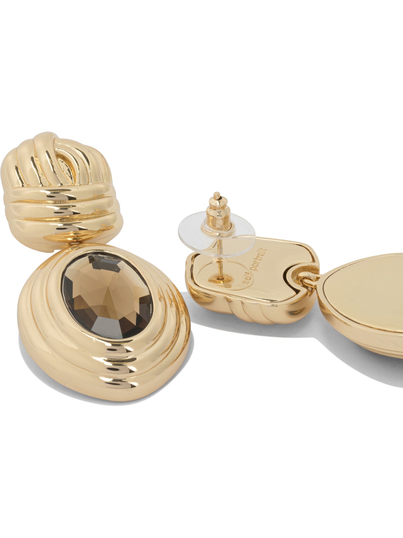 Self-portrait Amber Earrings