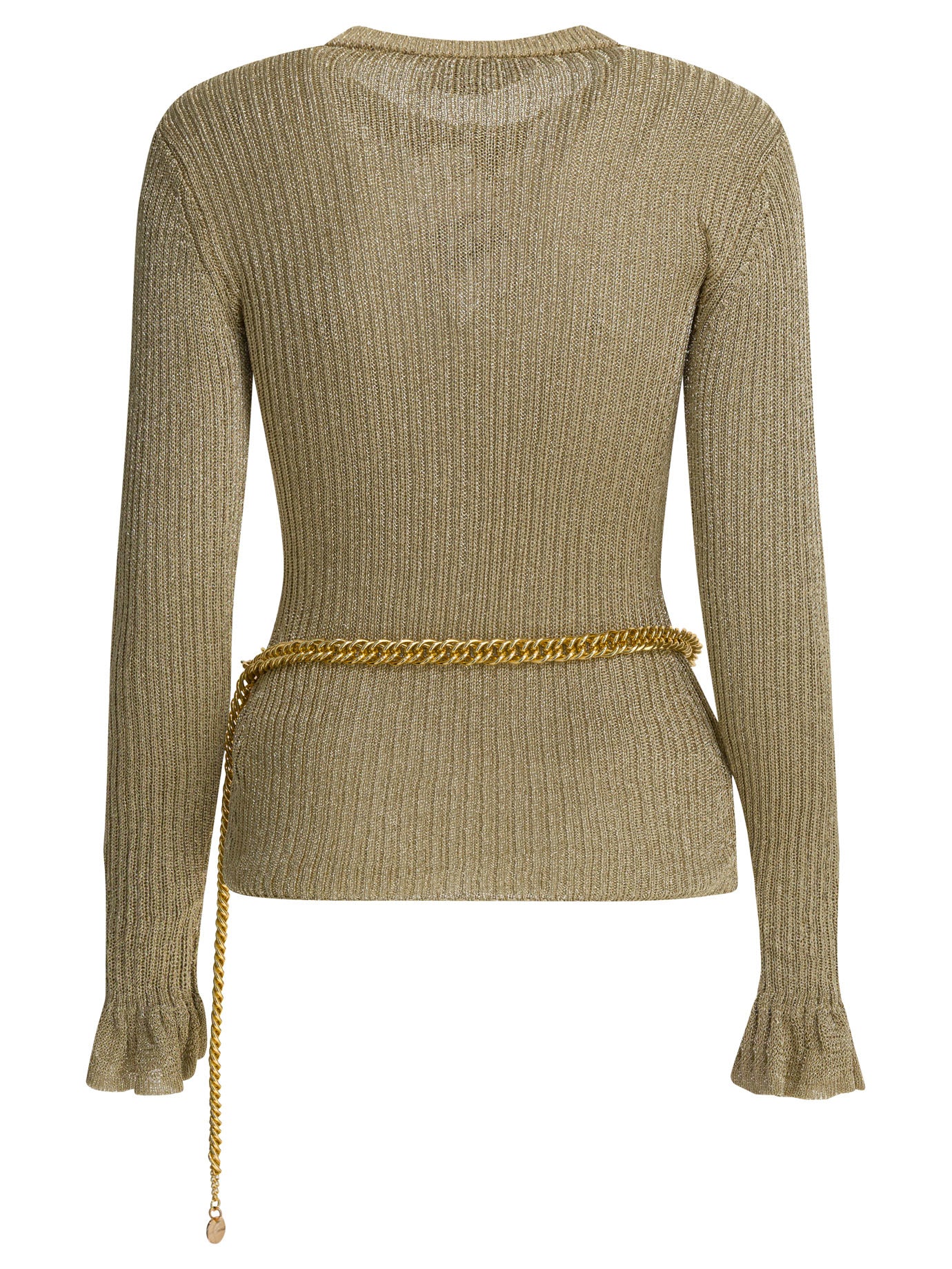 Self-portrait Serafino T-Shirt With Belt