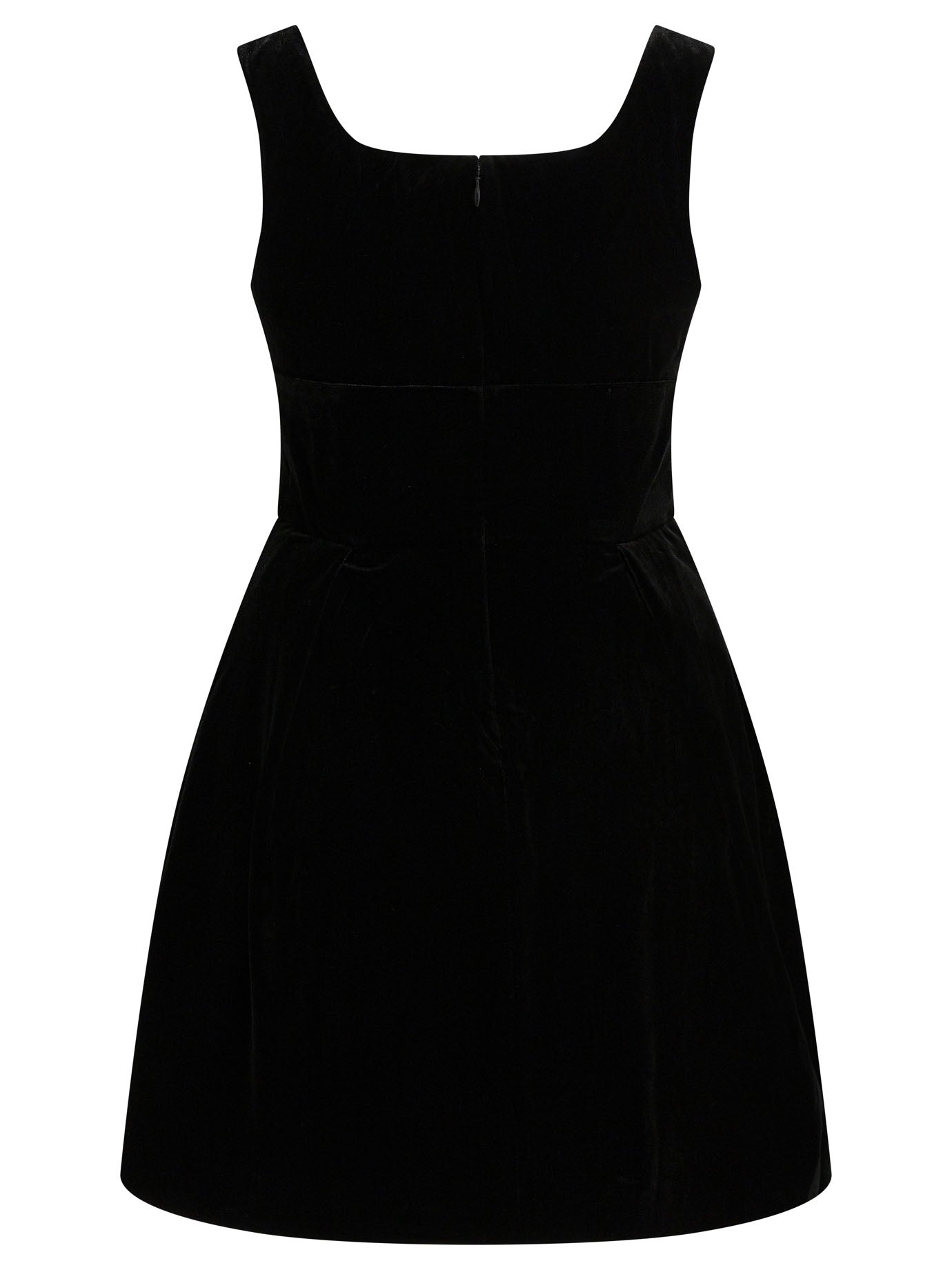 Self-portrait Velvet Flared Dress