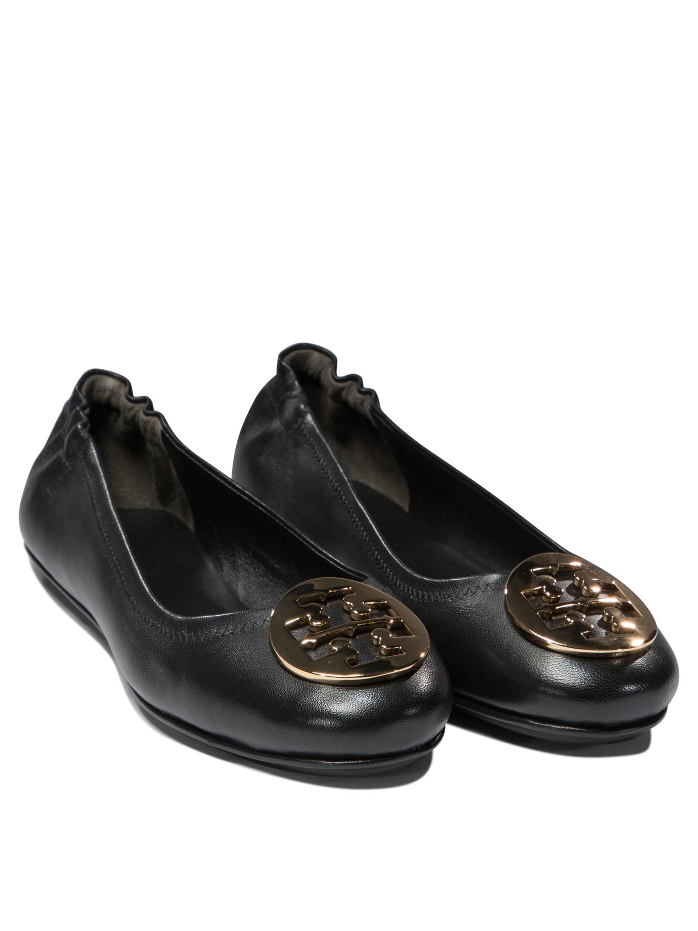 Tory Burch Minnie Travel Ballet With Metal Logo