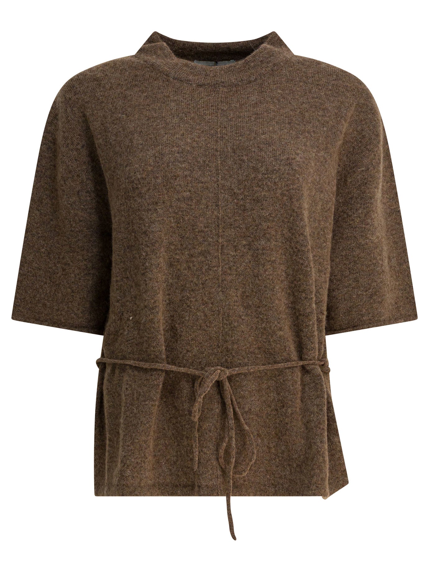 Umarmung Wool-Blend Crew-Neck Sweater
