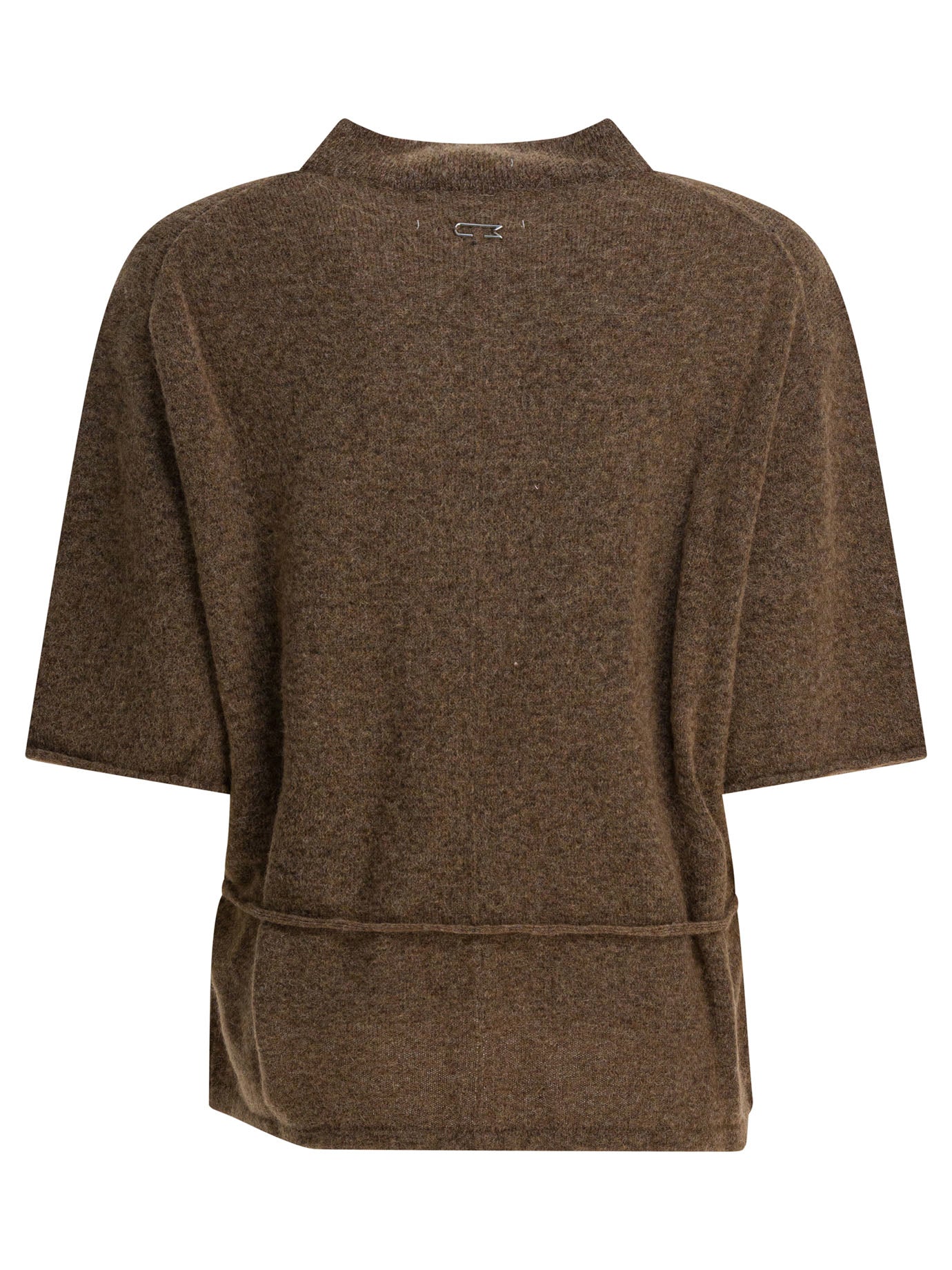 Umarmung Wool-Blend Crew-Neck Sweater