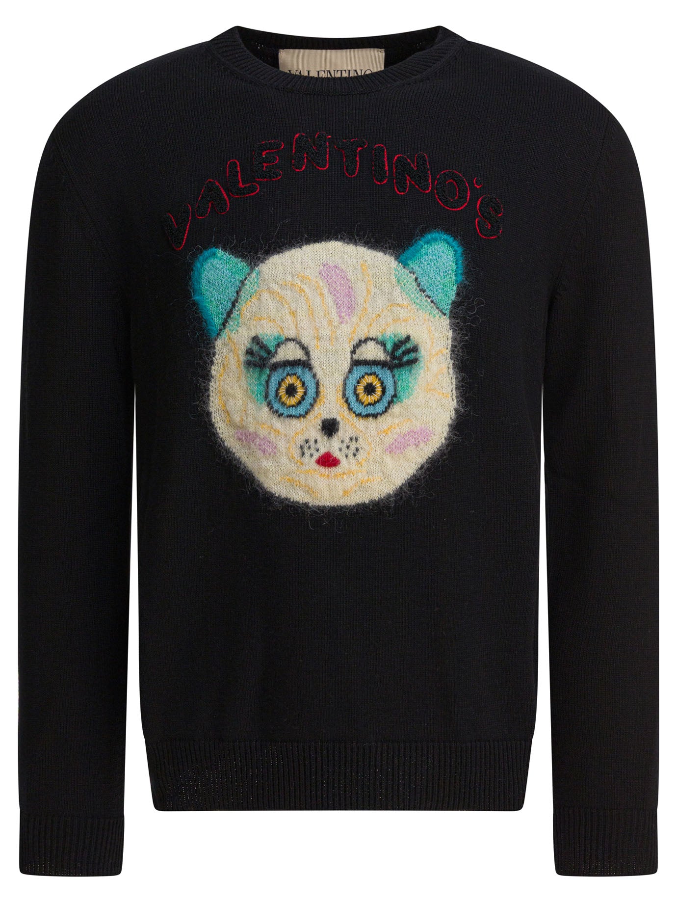 Valentino Le Chat De La Maison Crew-Neck Sweater