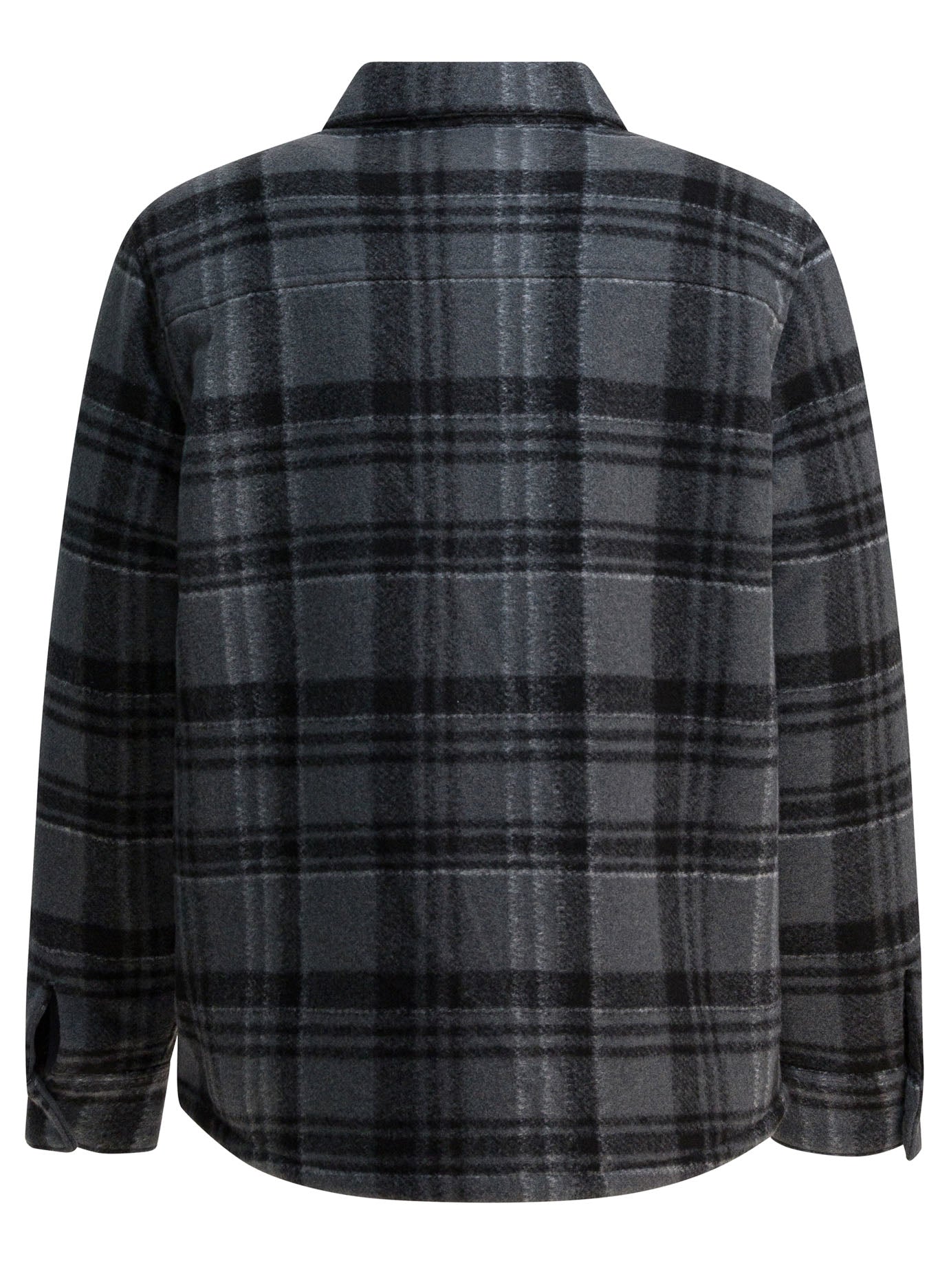 Vince Check Overshirt Jacket