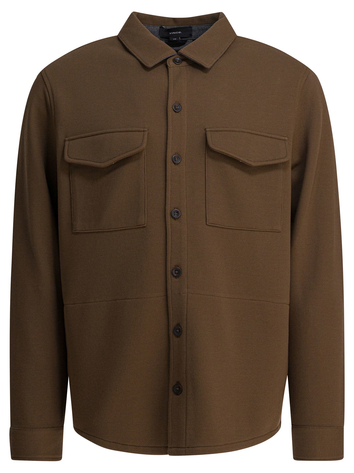 Vince Cotton Overshirt Jacket