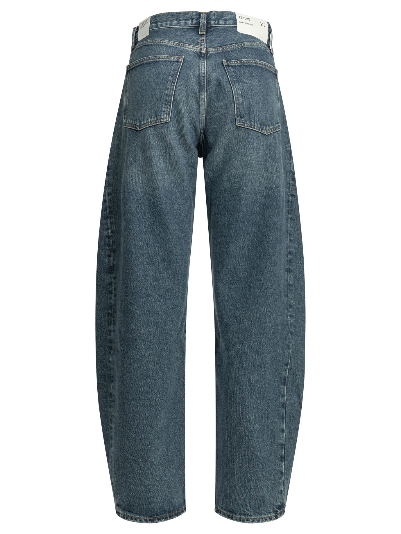 Agolde Luna Pieced Wide-Leg Jeans