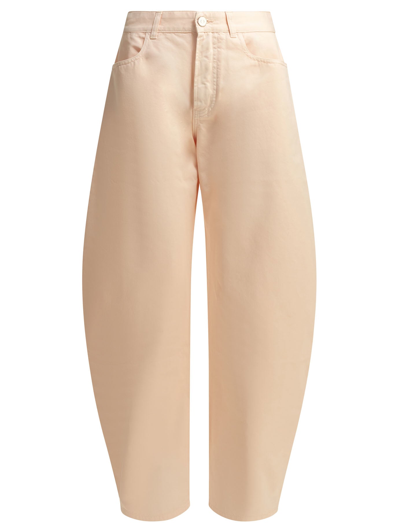 Alaïa Round Wide-Leg Jeans