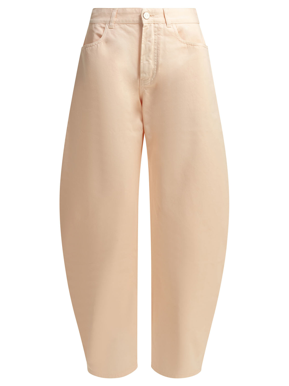 Alaïa Round Wide-Leg Jeans