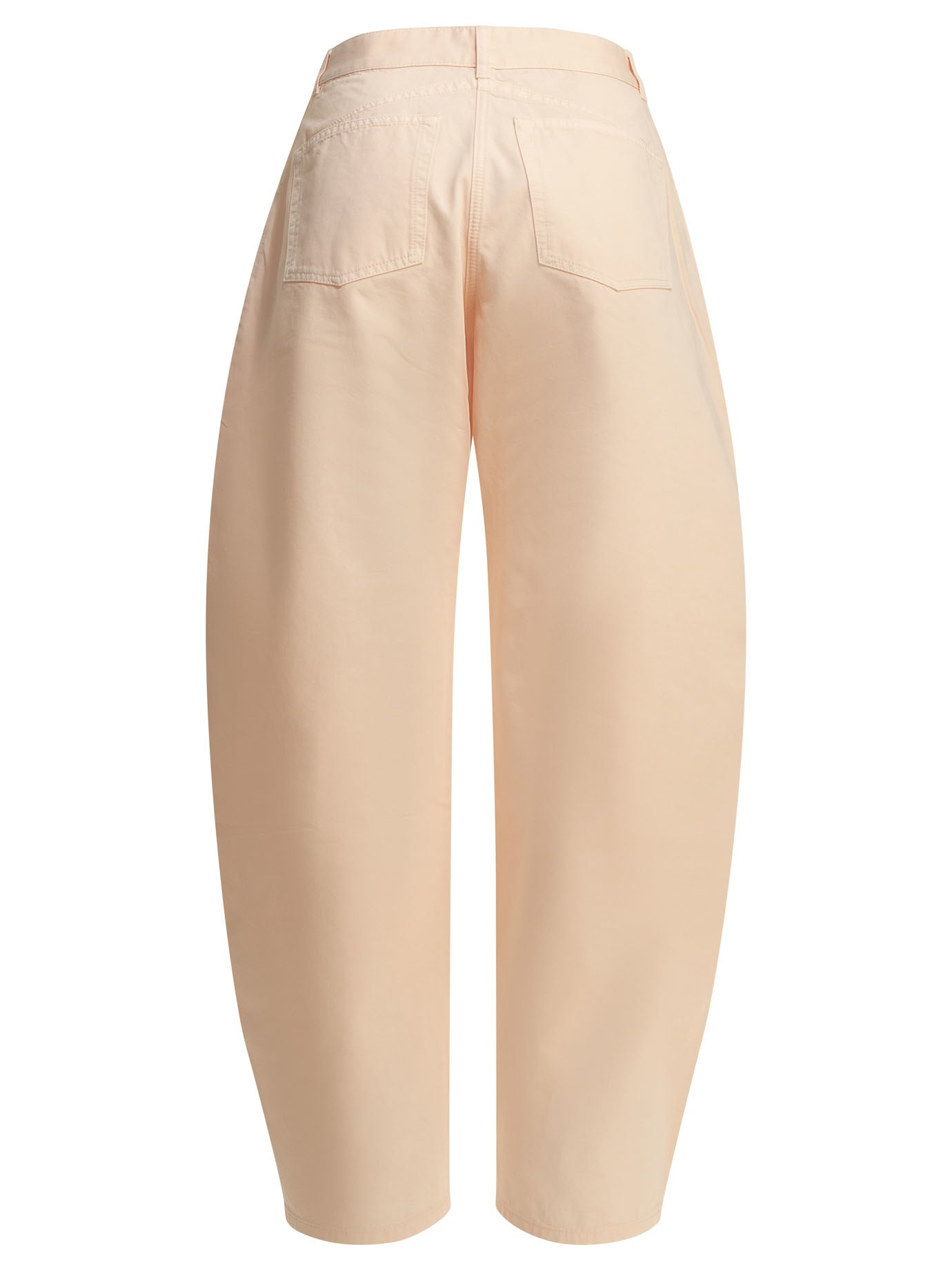 Alaïa Round Wide-Leg Jeans