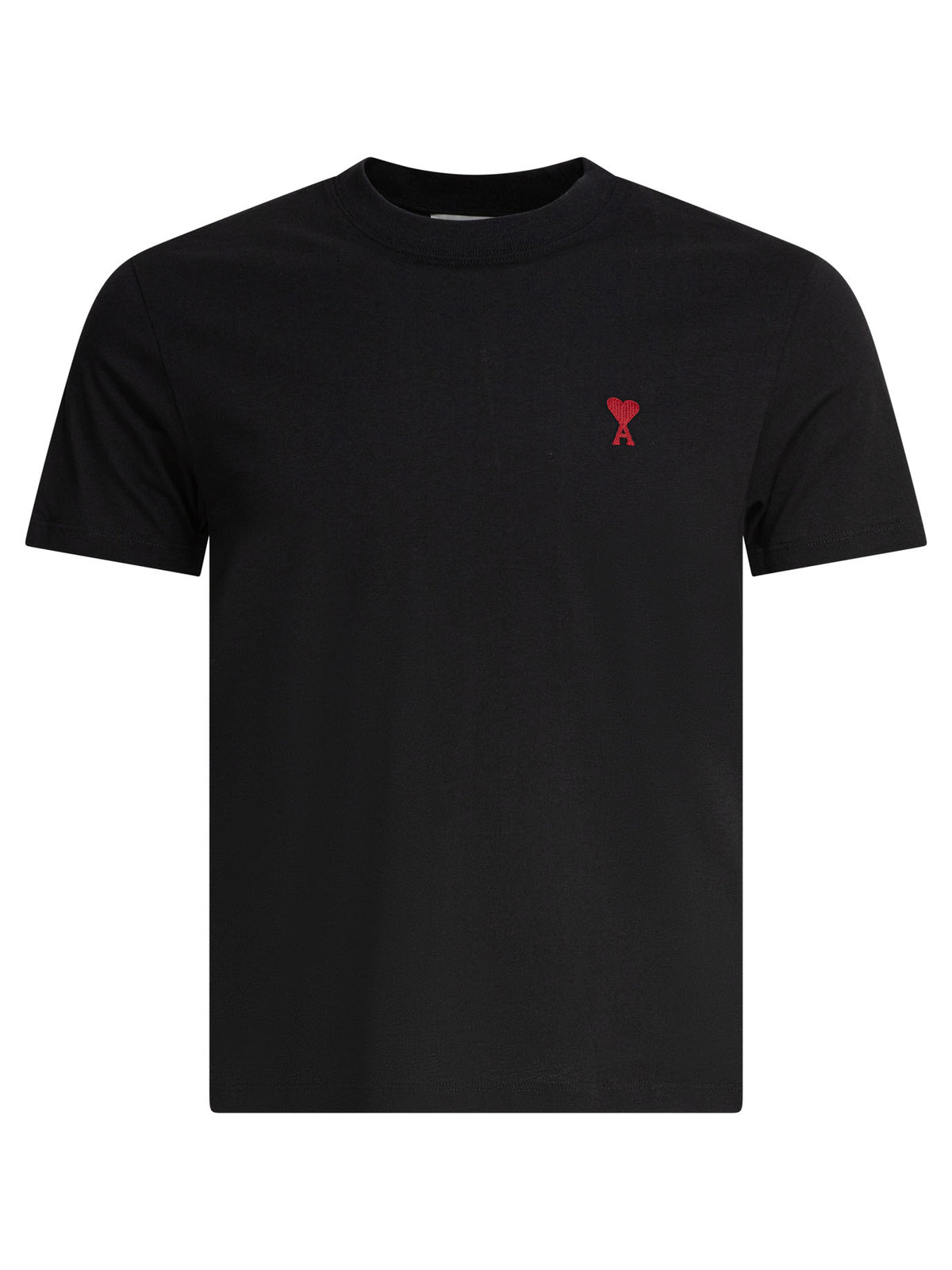 Ami Paris Crew-Neck T-Shirt With Logo