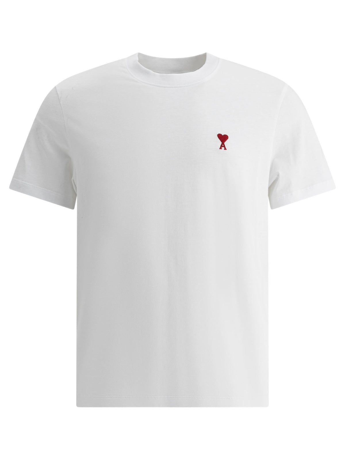 Ami Paris Crew-Neck T-Shirt With Logo