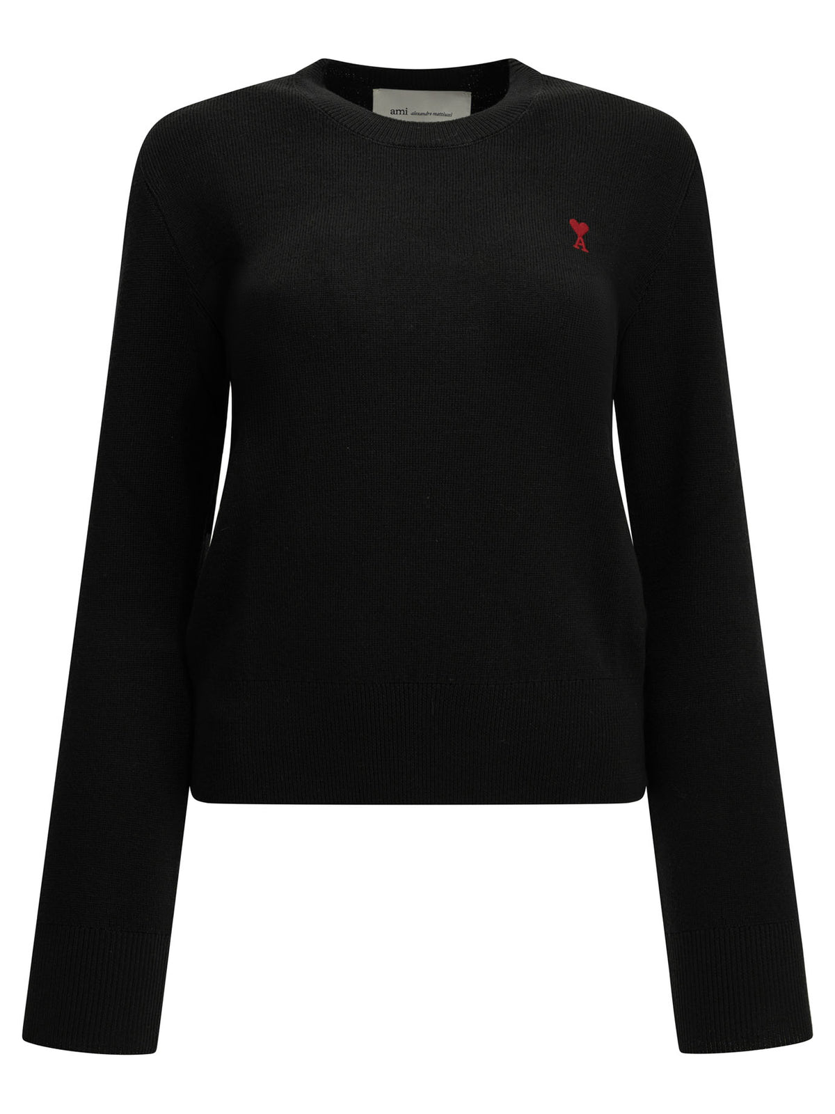Ami Paris Ami De Coeur Crew-Neck Sweater