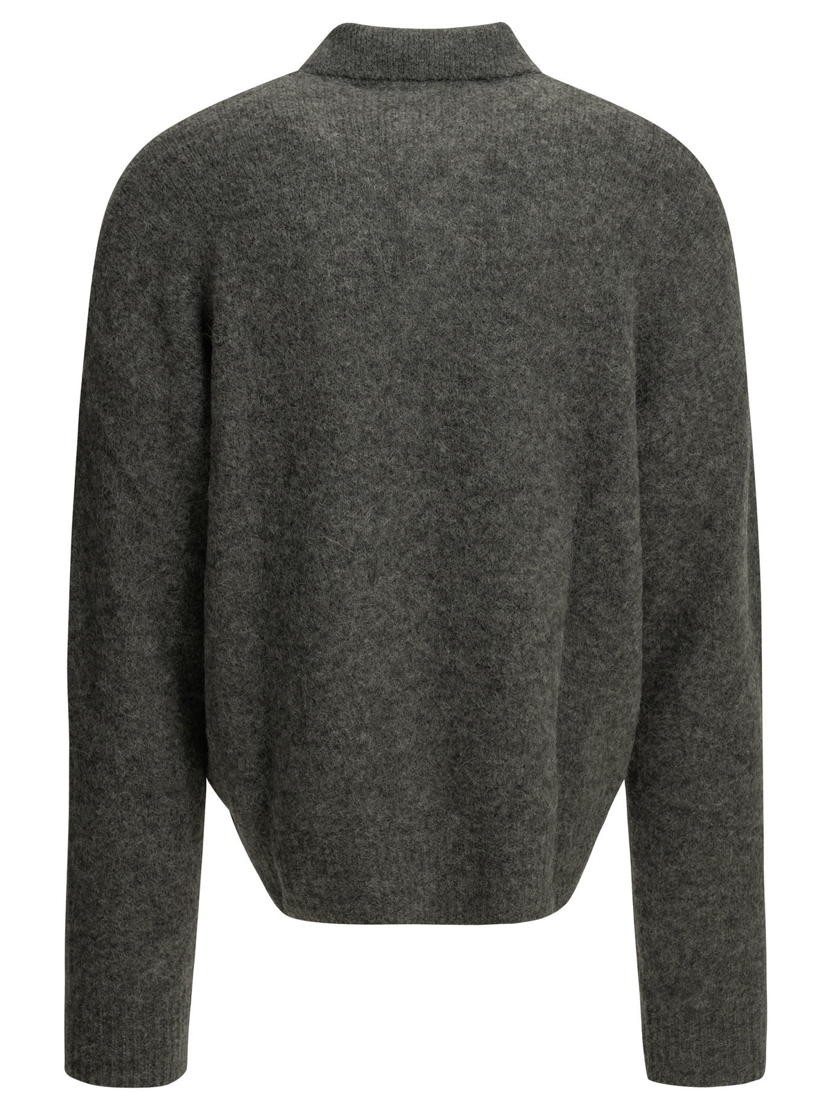 Ami Paris Polo Sweater With Logo