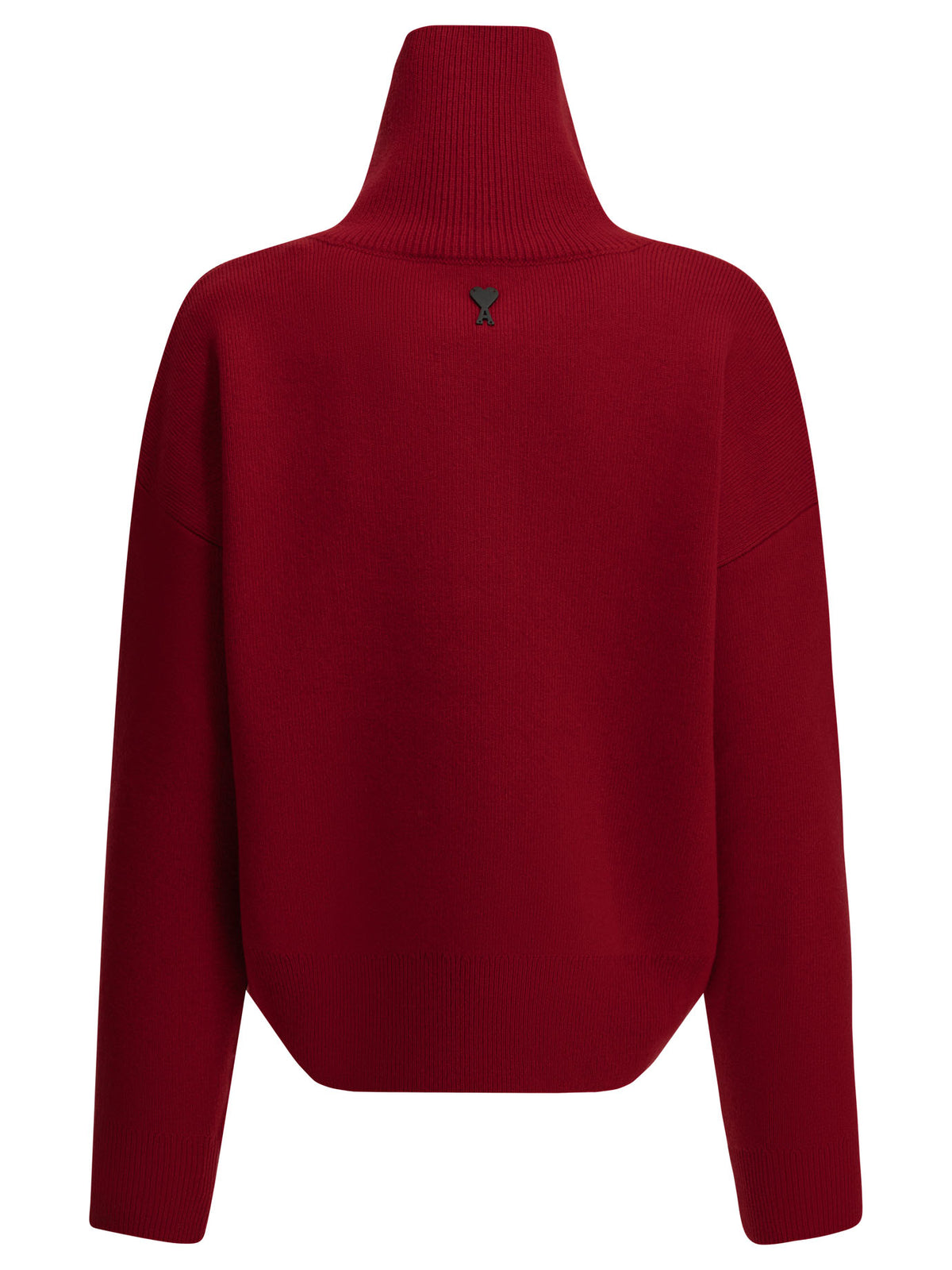 Ami Paris Wool Turtleneck Sweater