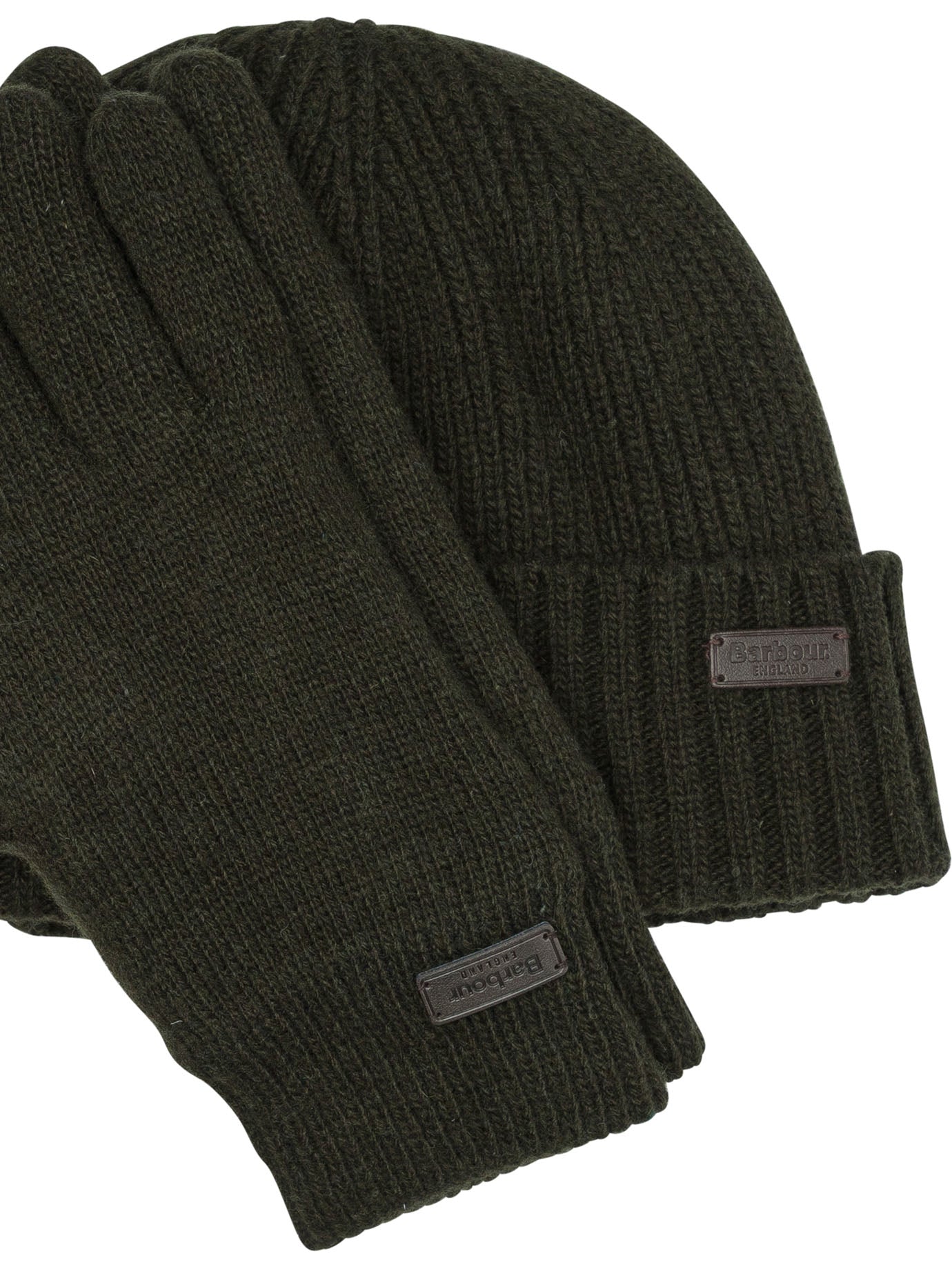 Barbour Carlton Beanie And Gloves Set