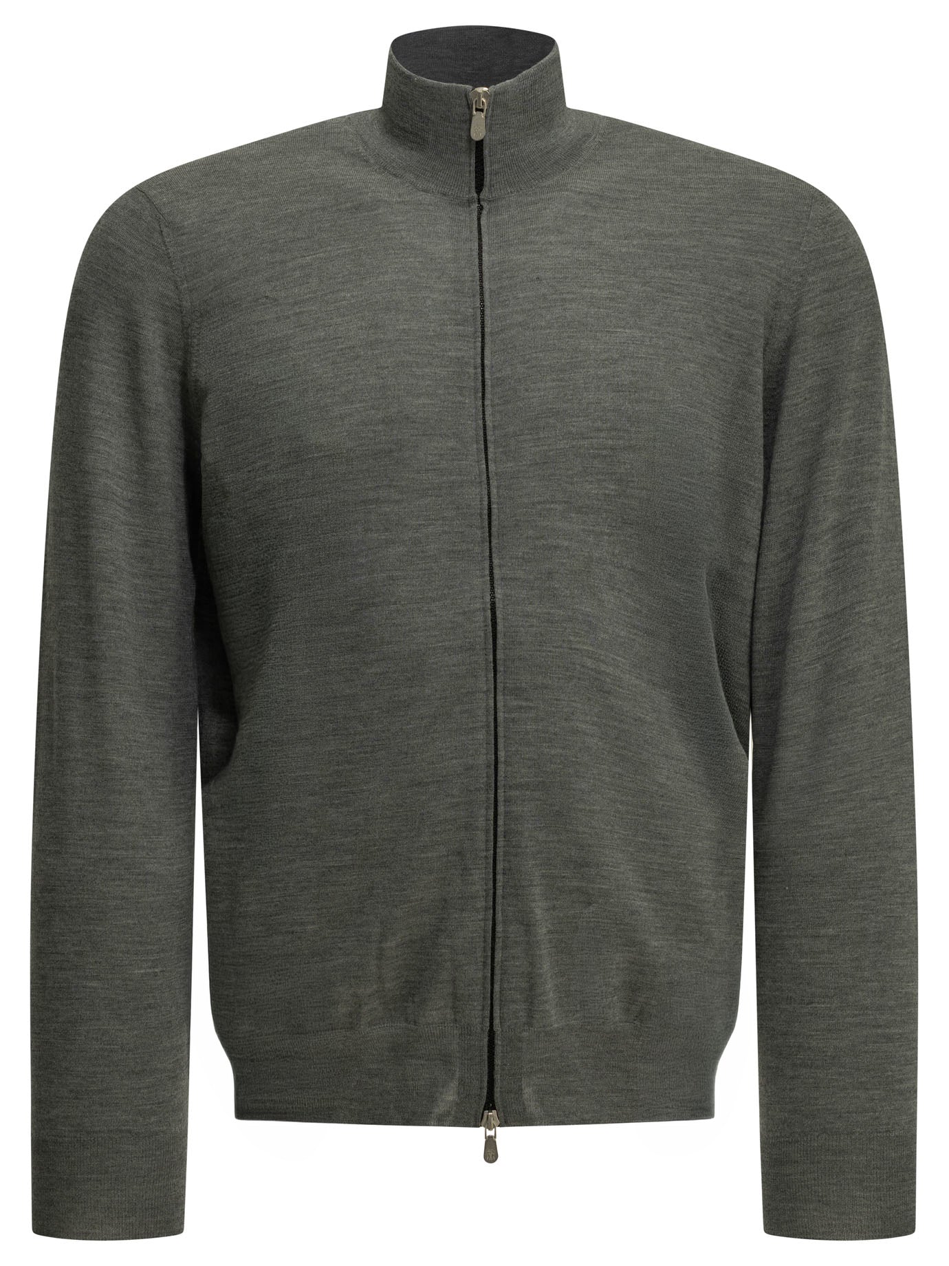 Brunello Cucinelli Zip-Up Sweater Made Of Wool And Cashmere
