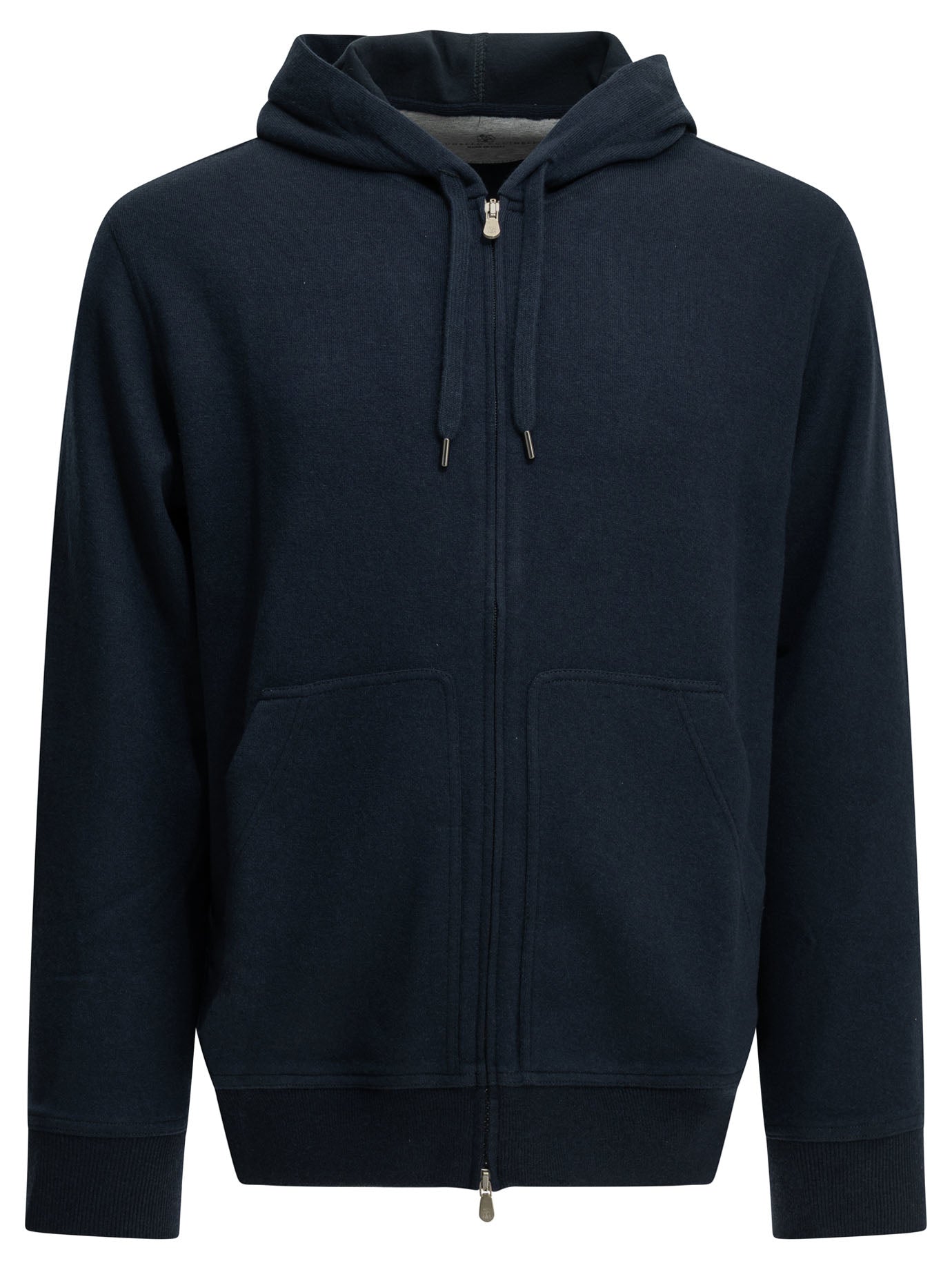 Brunello Cucinelli Cashmere And Cotton Zip-Up Sweatshirt