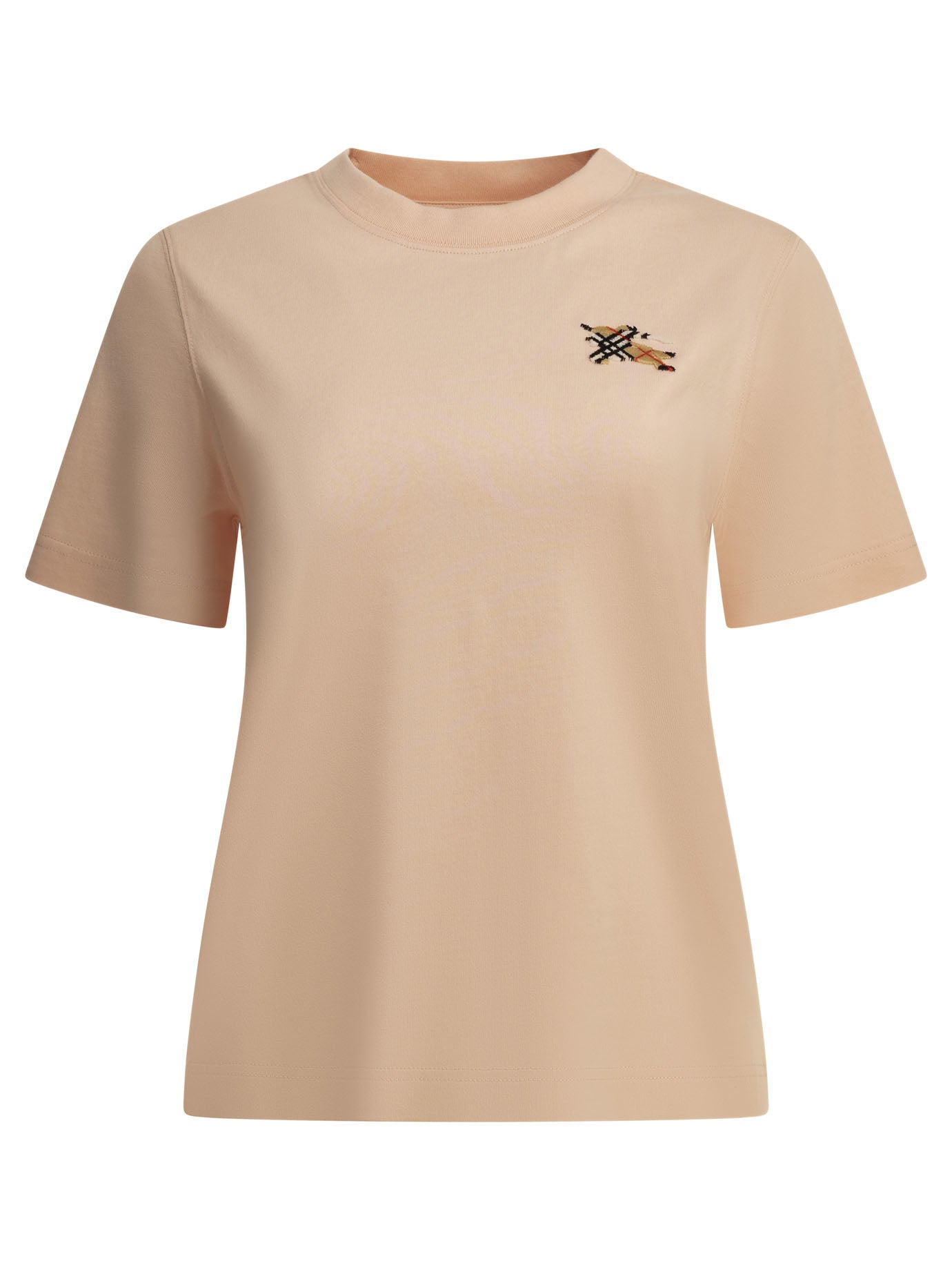 Burberry Knight Check Crew-Neck T-Shirt