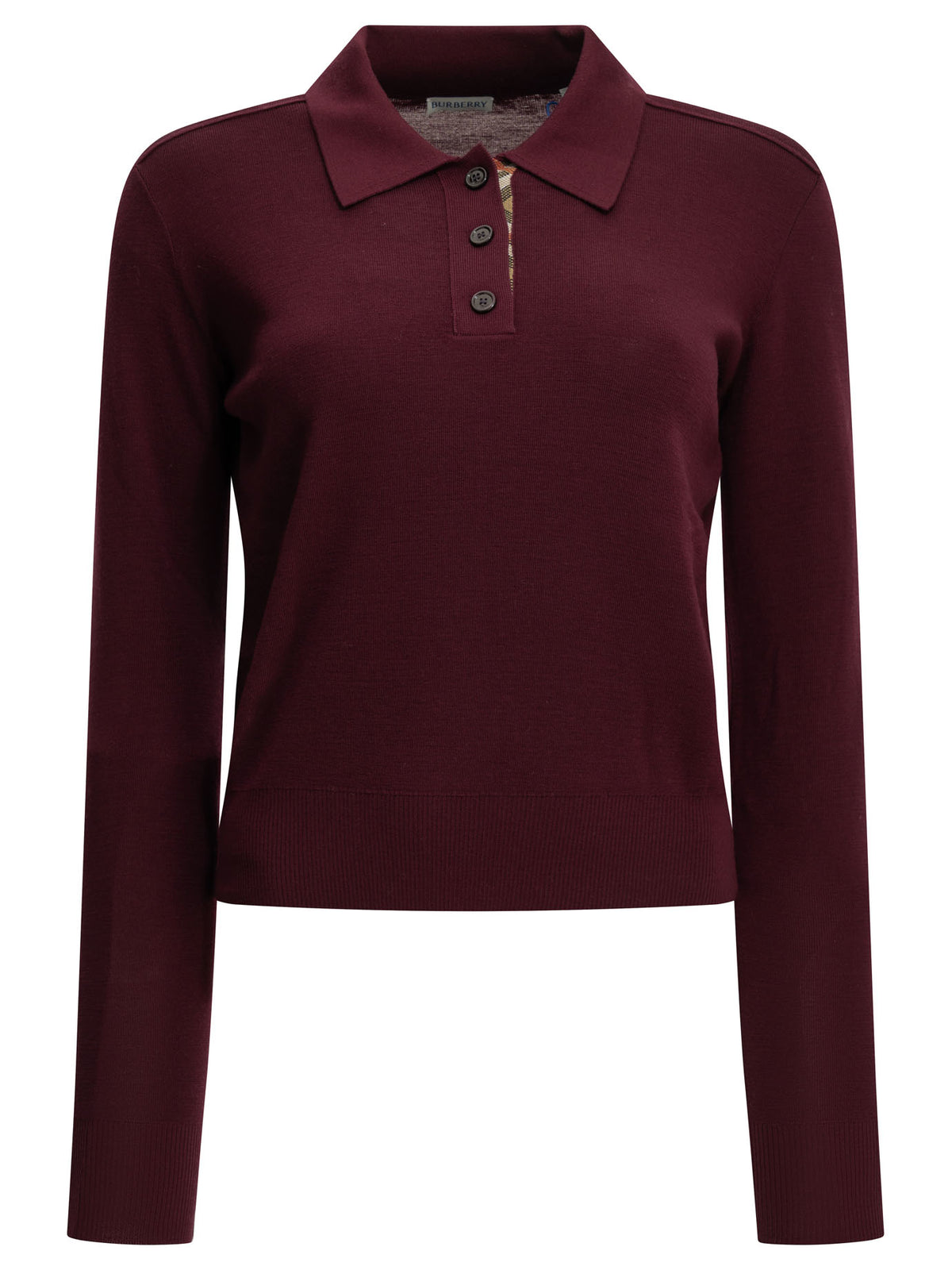 Burberry Wool Polo Sweater