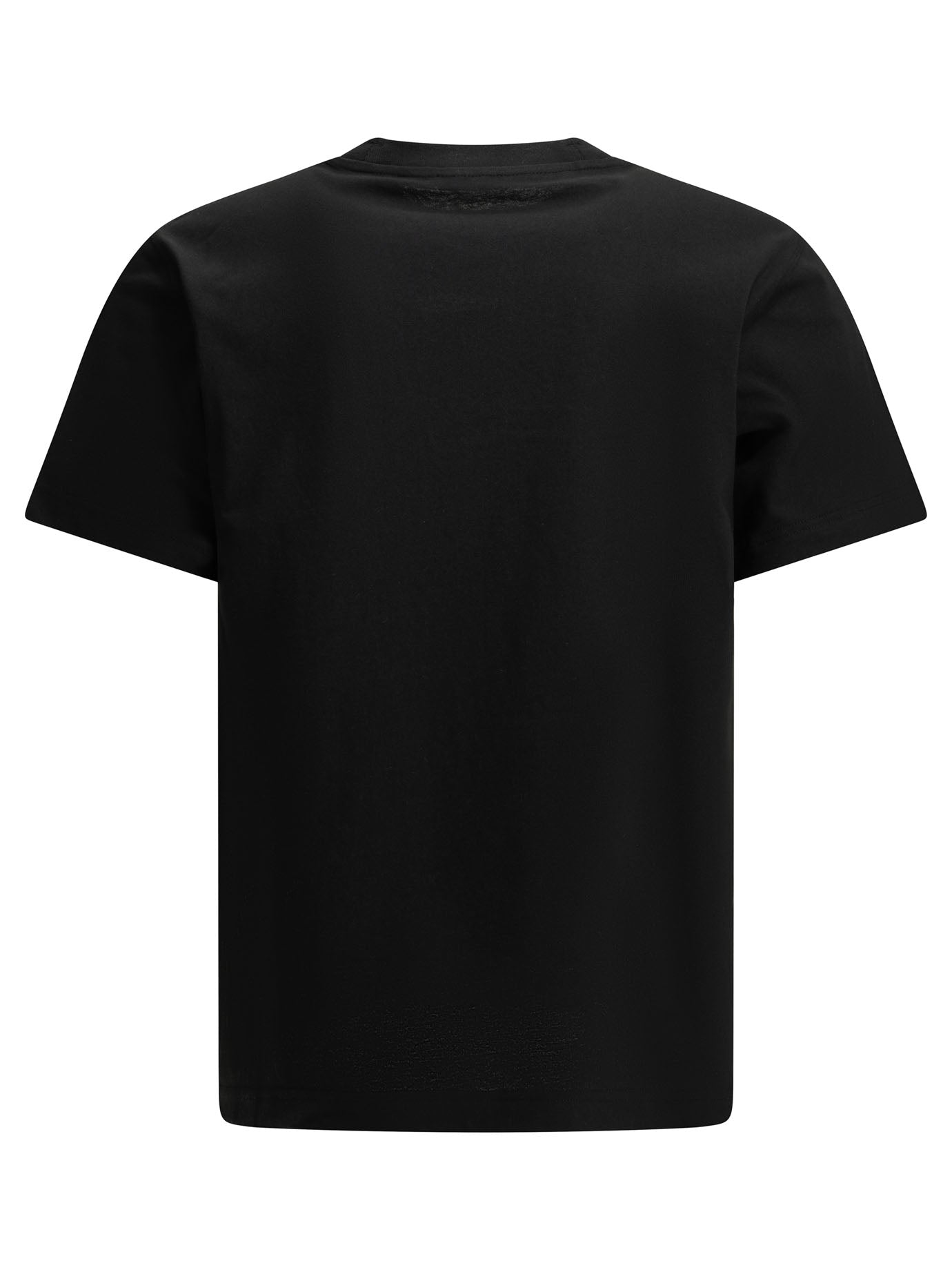 Burberry Crewneck T-Shirt With Appliqué