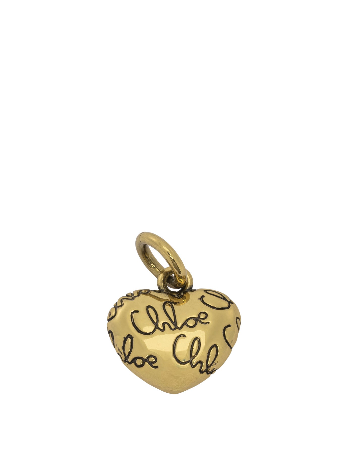 Chloé Alphabet Heart Logo Pendant