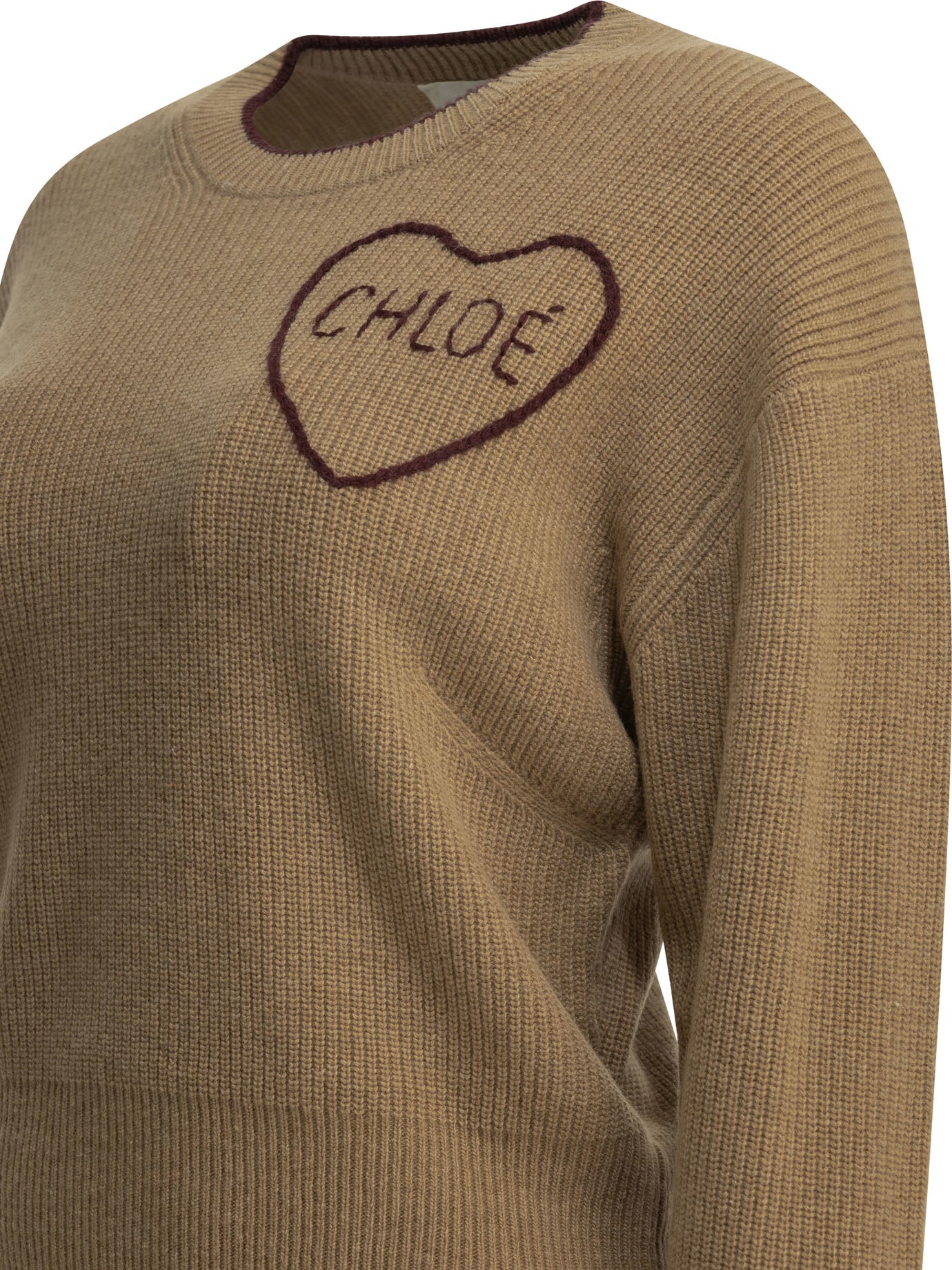 Chloé Crew-Neck Sweater Made Of Wool And Cashmere