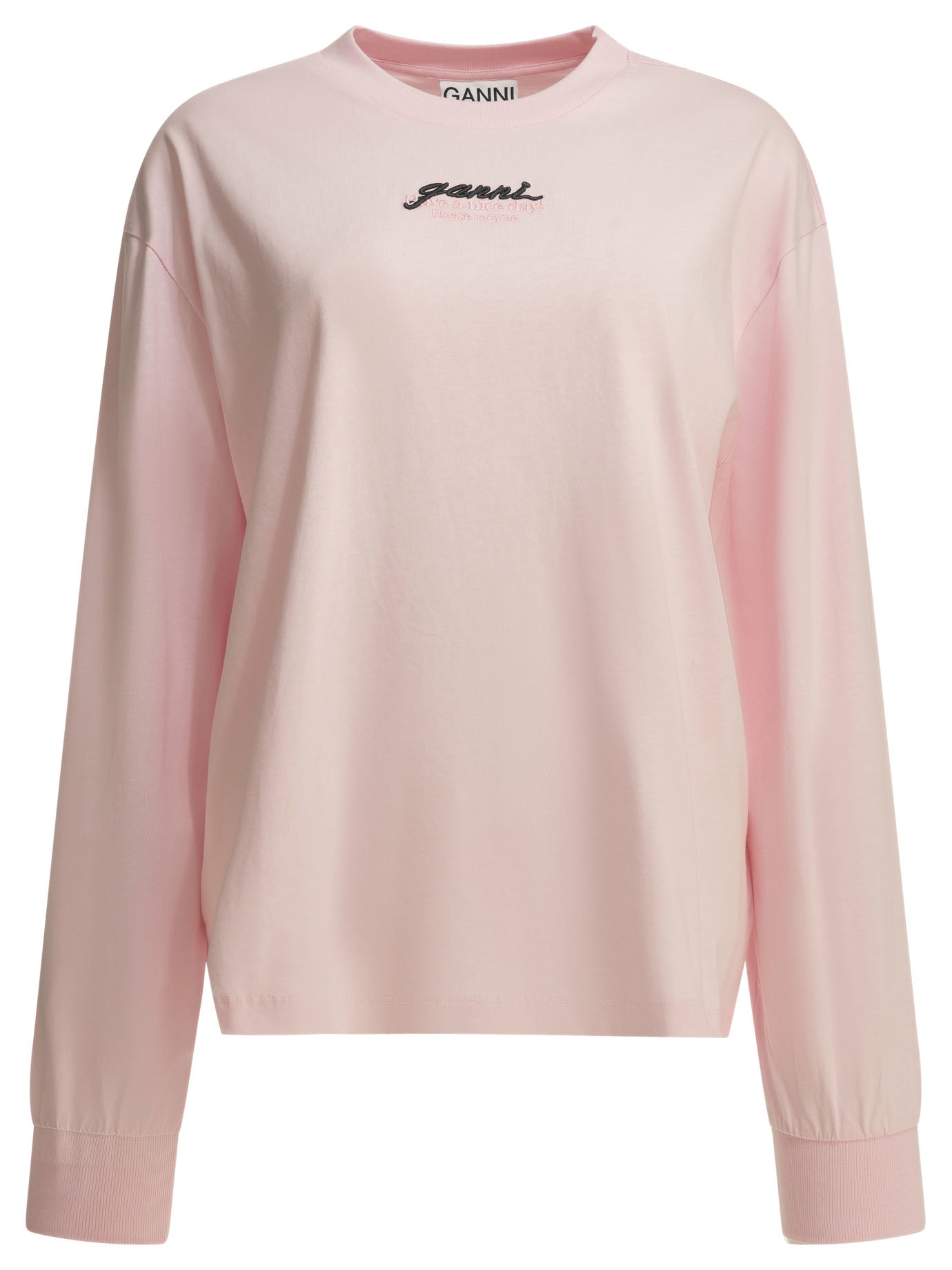 Ganni Future Crew-Neck T-Shirt