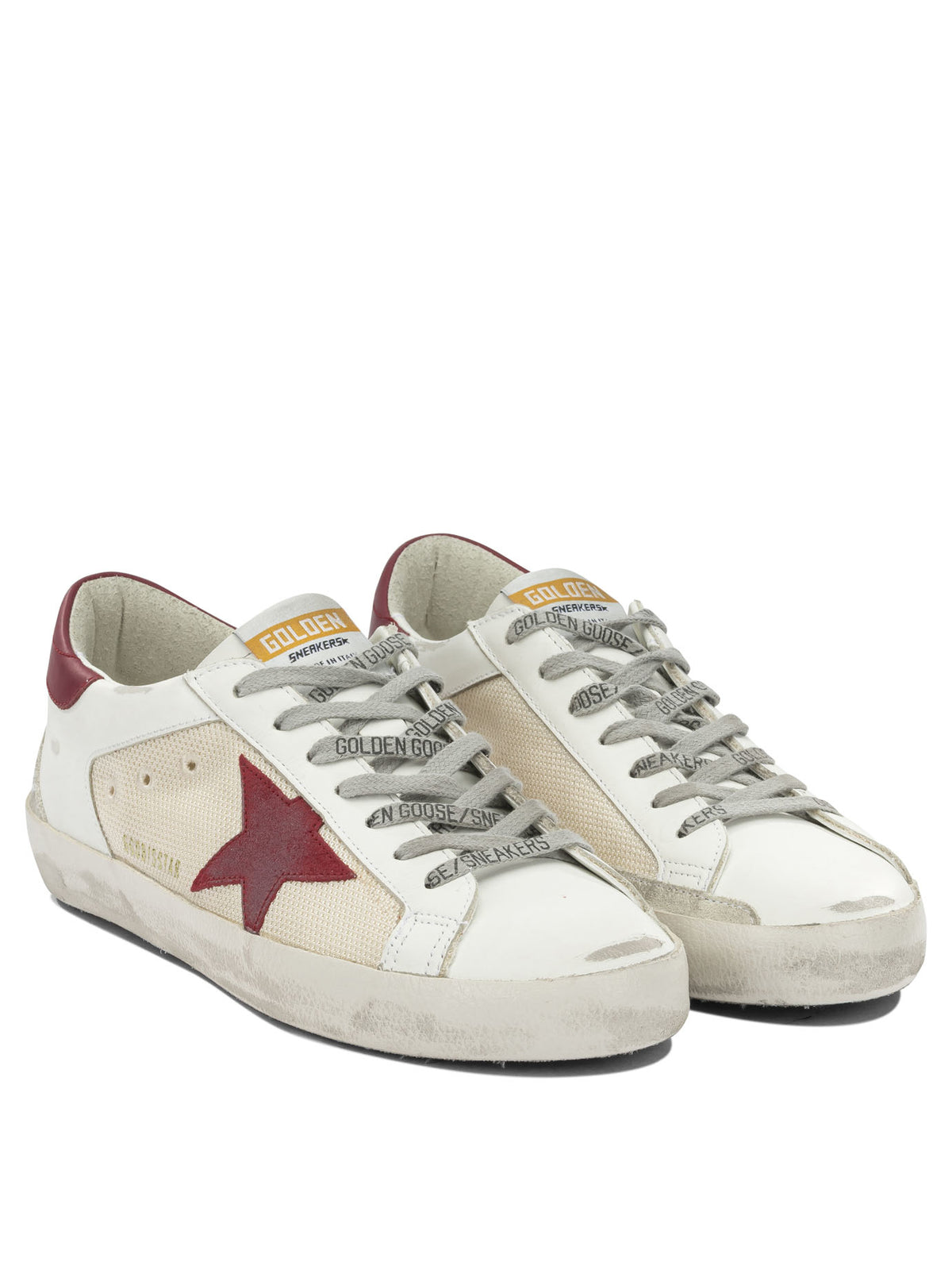 Golden Goose Super Star Double Quarter Low Top Sneakers