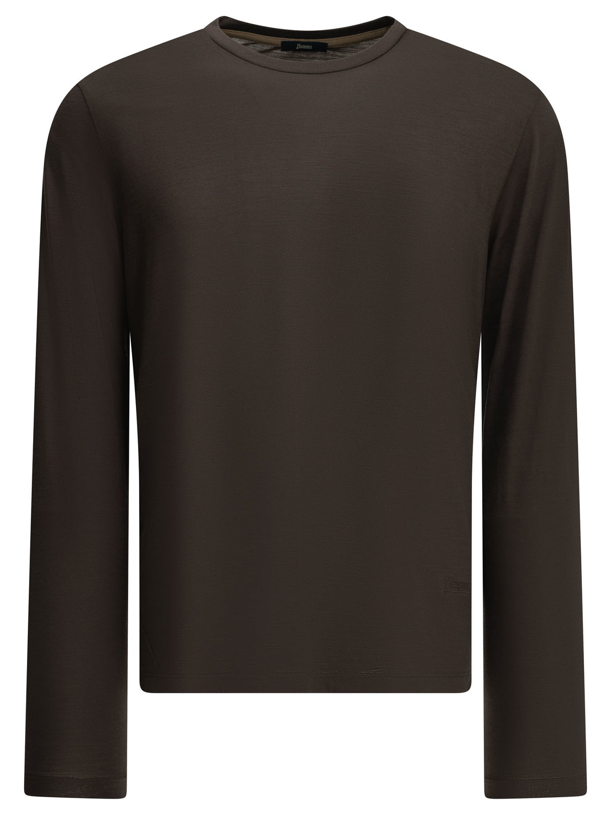 Herno Round-Neck Wool T-Shirt