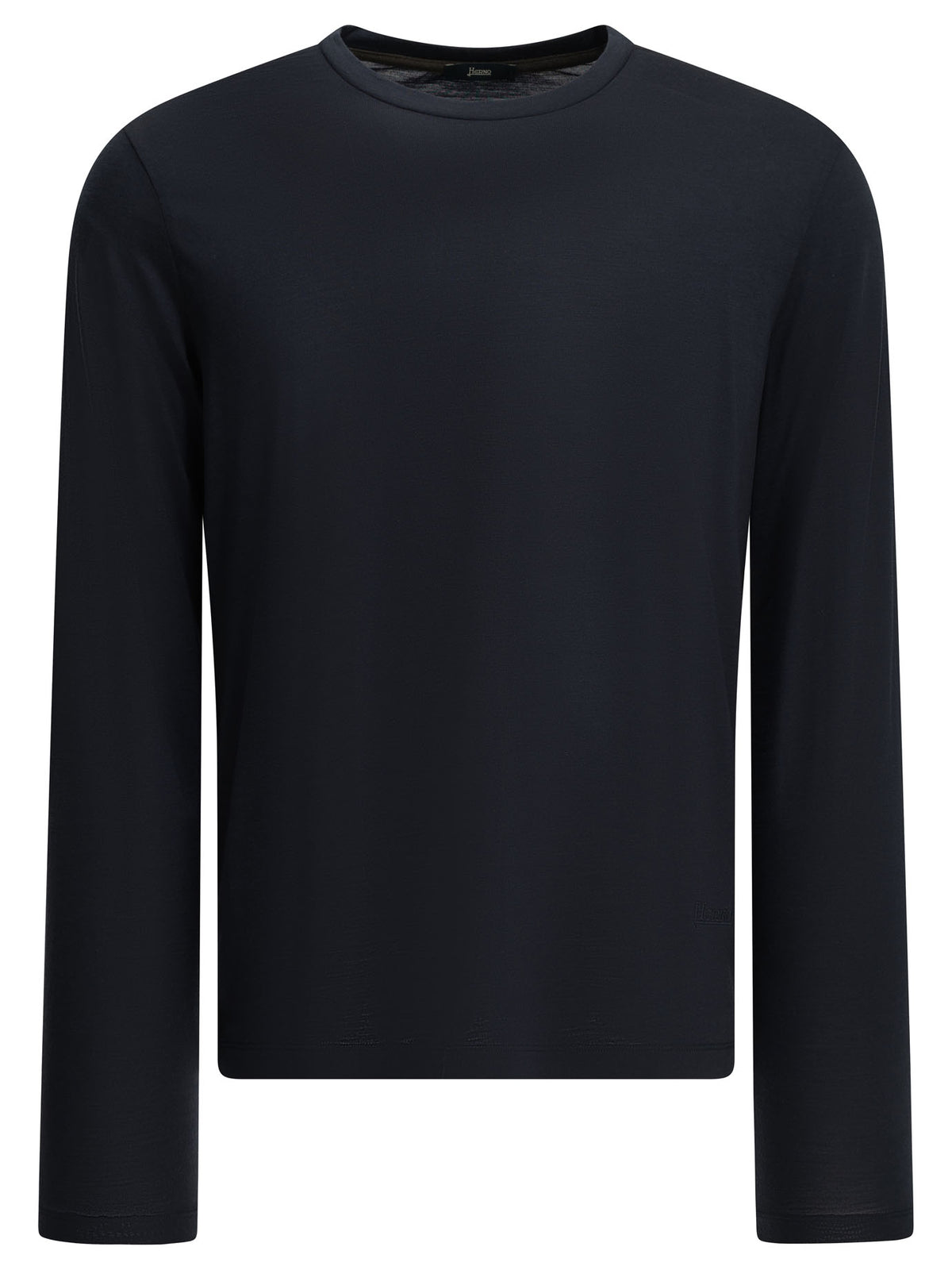 Herno Round-Neck Wool T-Shirt