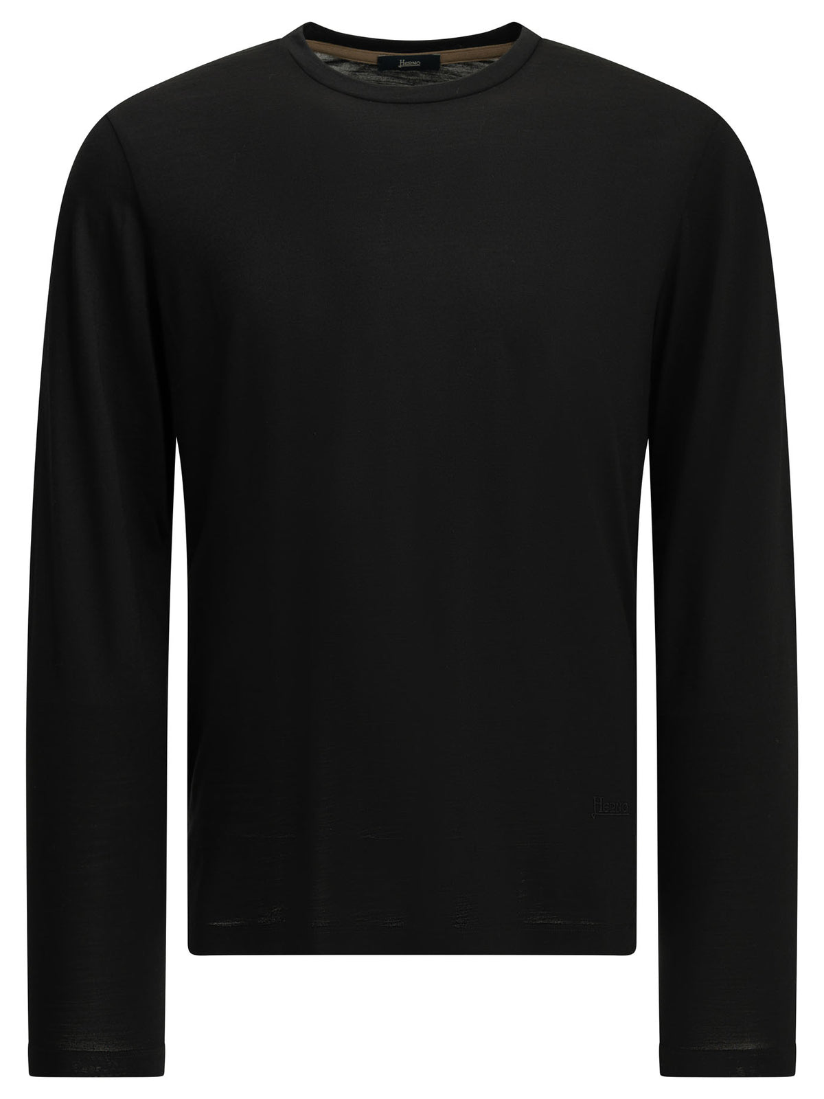 Herno Round-Neck Wool T-Shirt