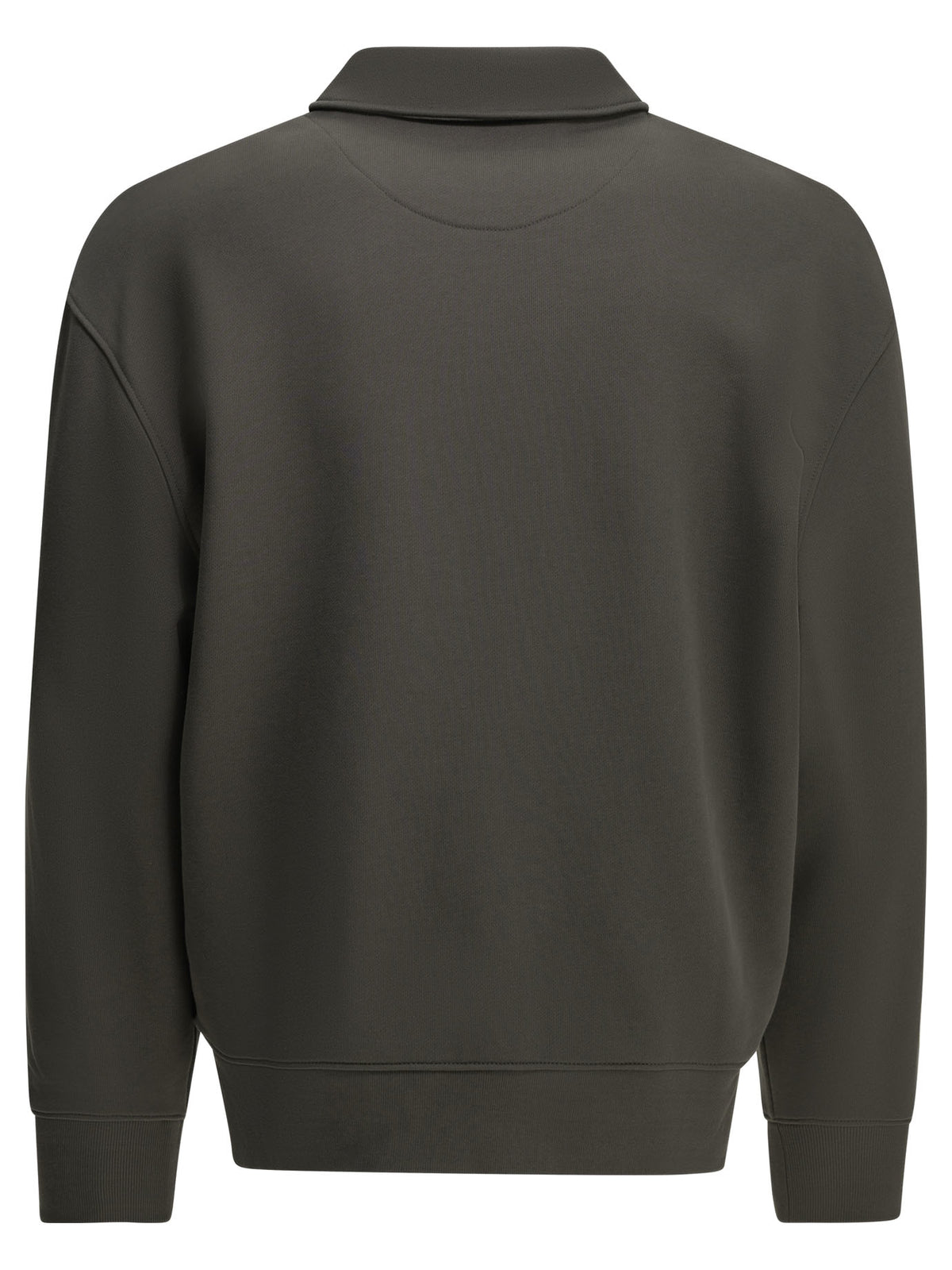 Maison Kitsuné Chillax Fox Polo-Collar Sweatshirt