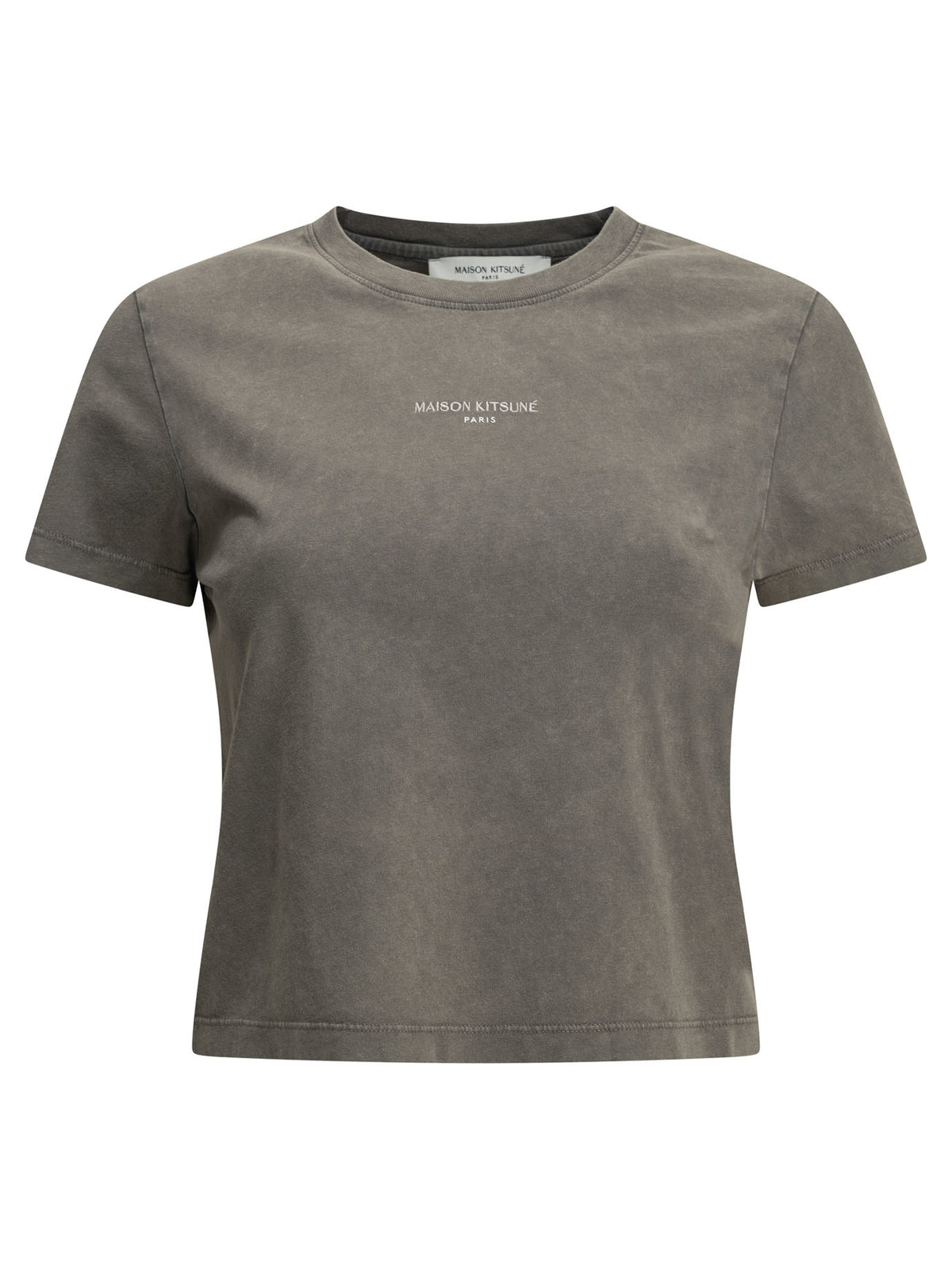 Maison Kitsuné Faded Crew-Neck T-Shirt