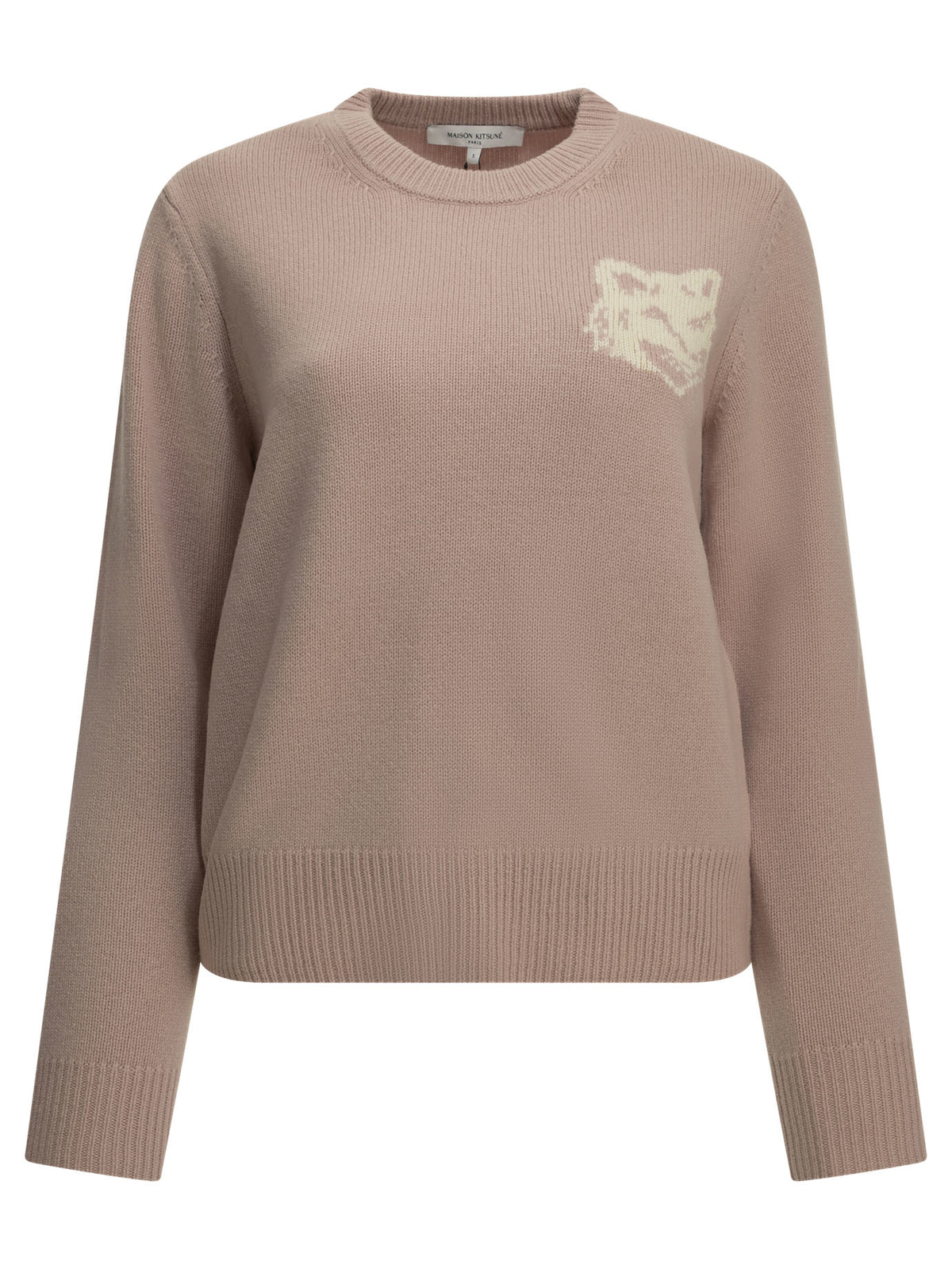 Maison Kitsuné Fox Head Crew-Neck Sweater