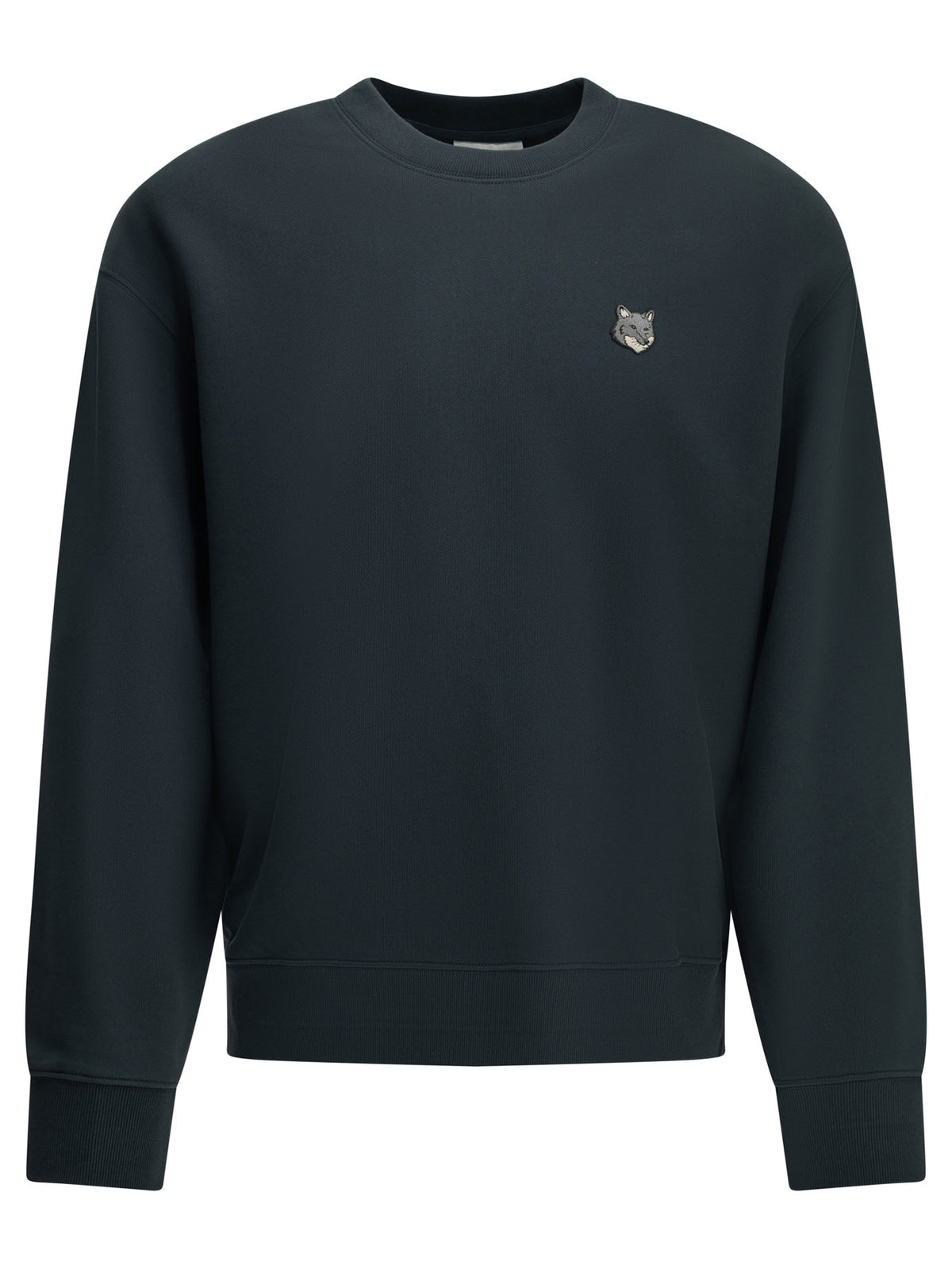 Maison Kitsuné Fox Head Crew Neck Sweatshirt