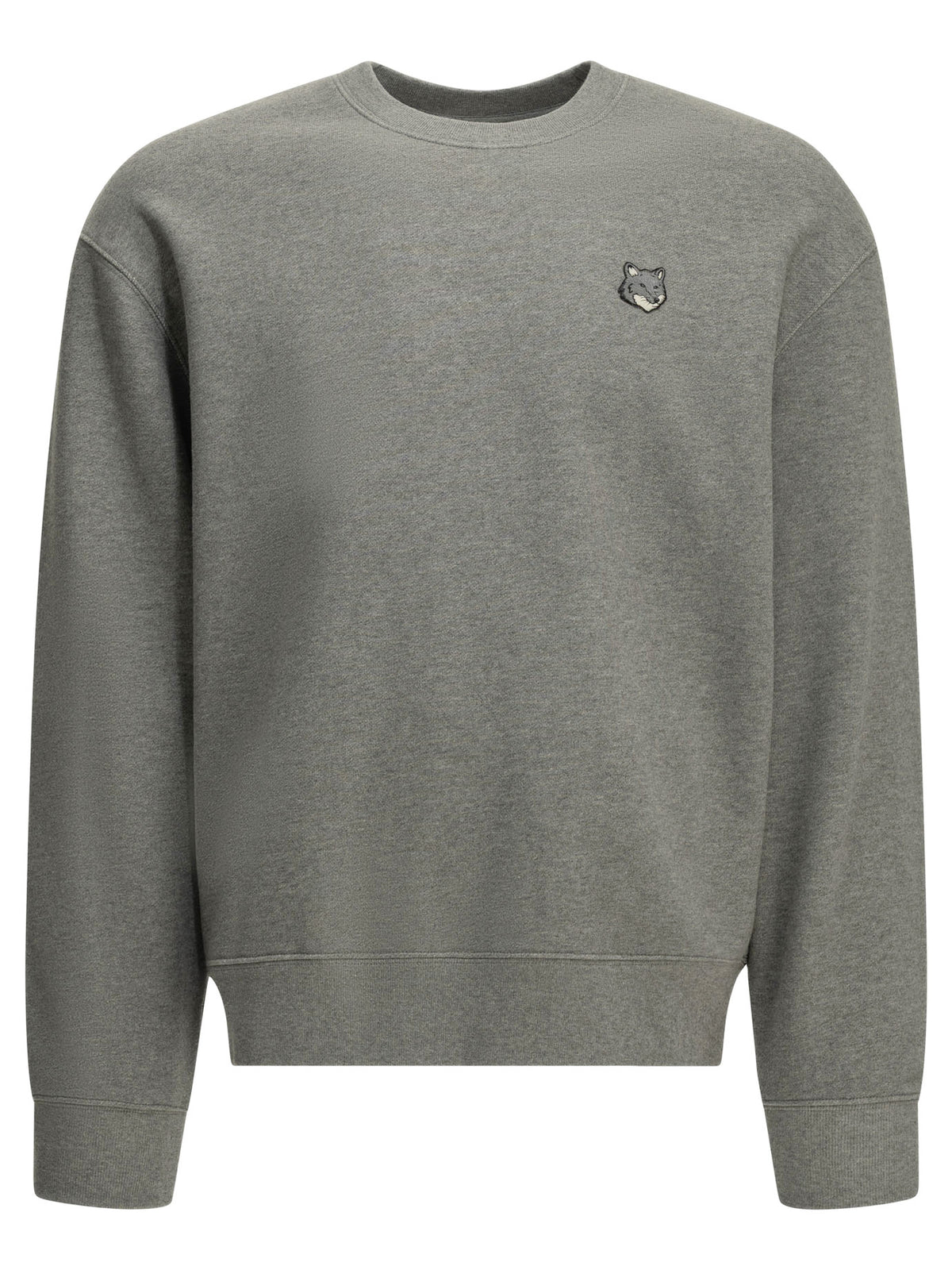 Maison Kitsuné Fox Head Crew Neck Sweatshirt