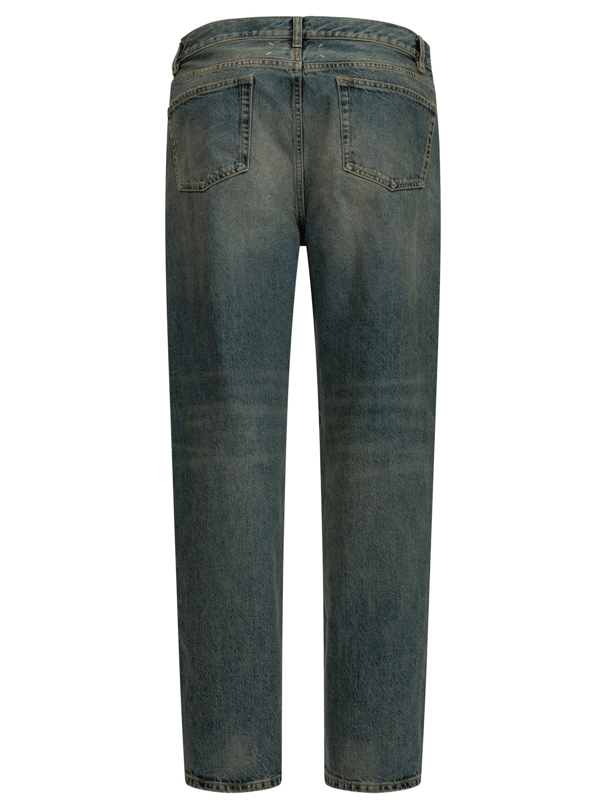 Maison Margiela Distressed Straight-Leg Jeans