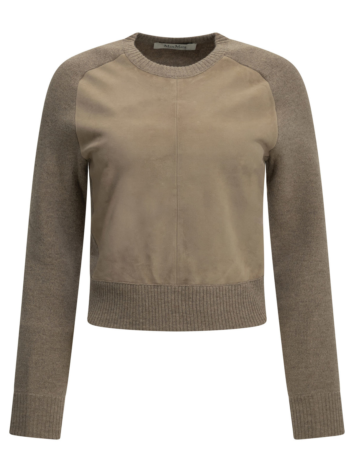 Max Mara Crew-Neck Sweater Made Of Wool And Cashmere