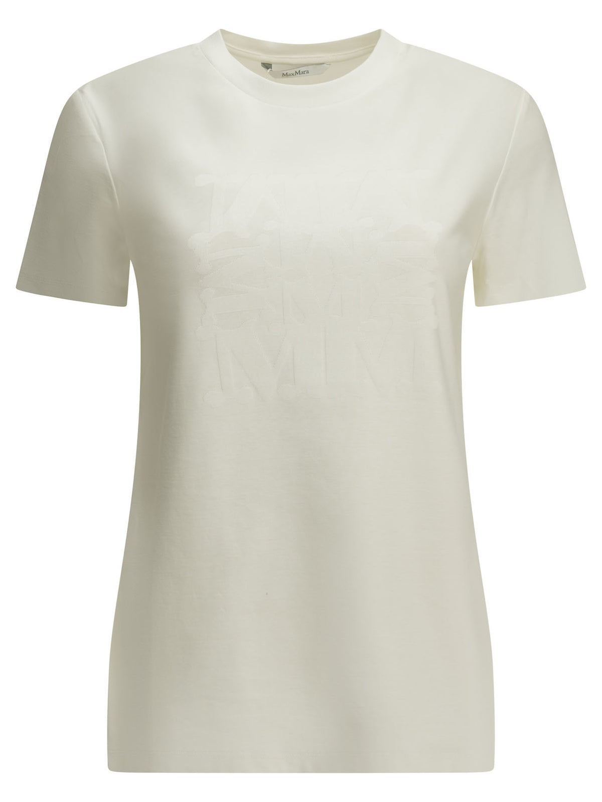 Max Mara Crewneck T-Shirt With Logo