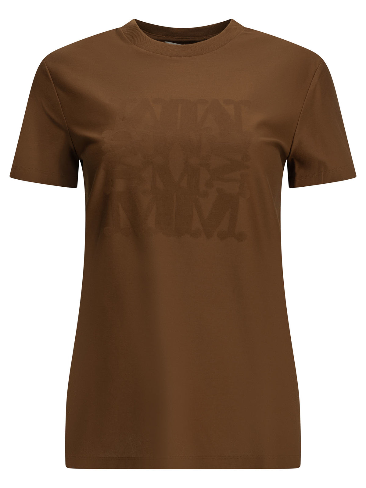 Max Mara Crewneck T-Shirt With Logo