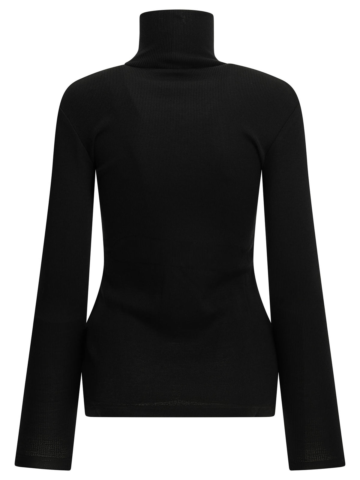 Max Mara Wool Jersey Turtleneck Sweater